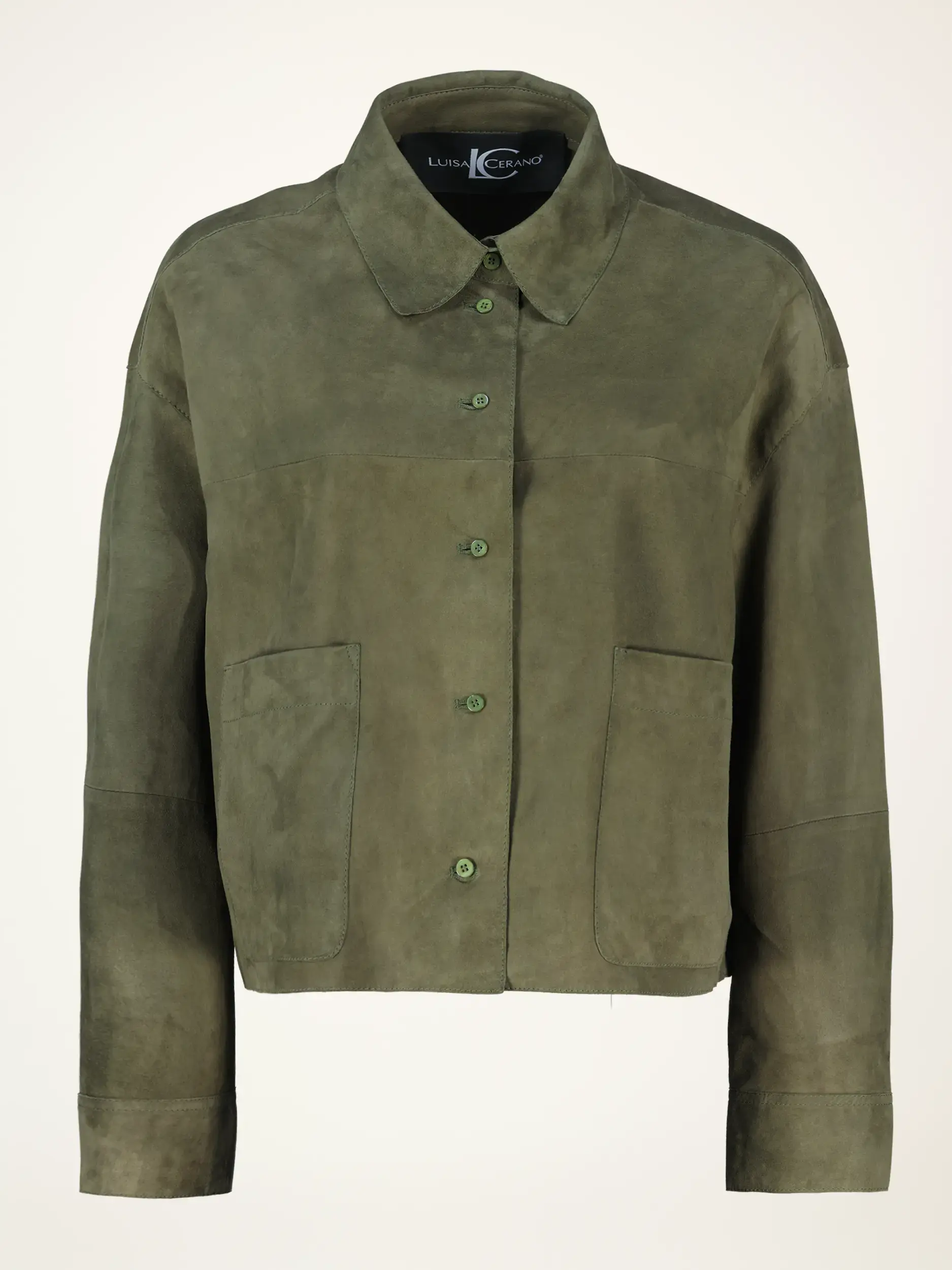 Veloursleder-Hemdjacke - Artikelansicht Veloursleder-Hemdjacke - Artikelansicht