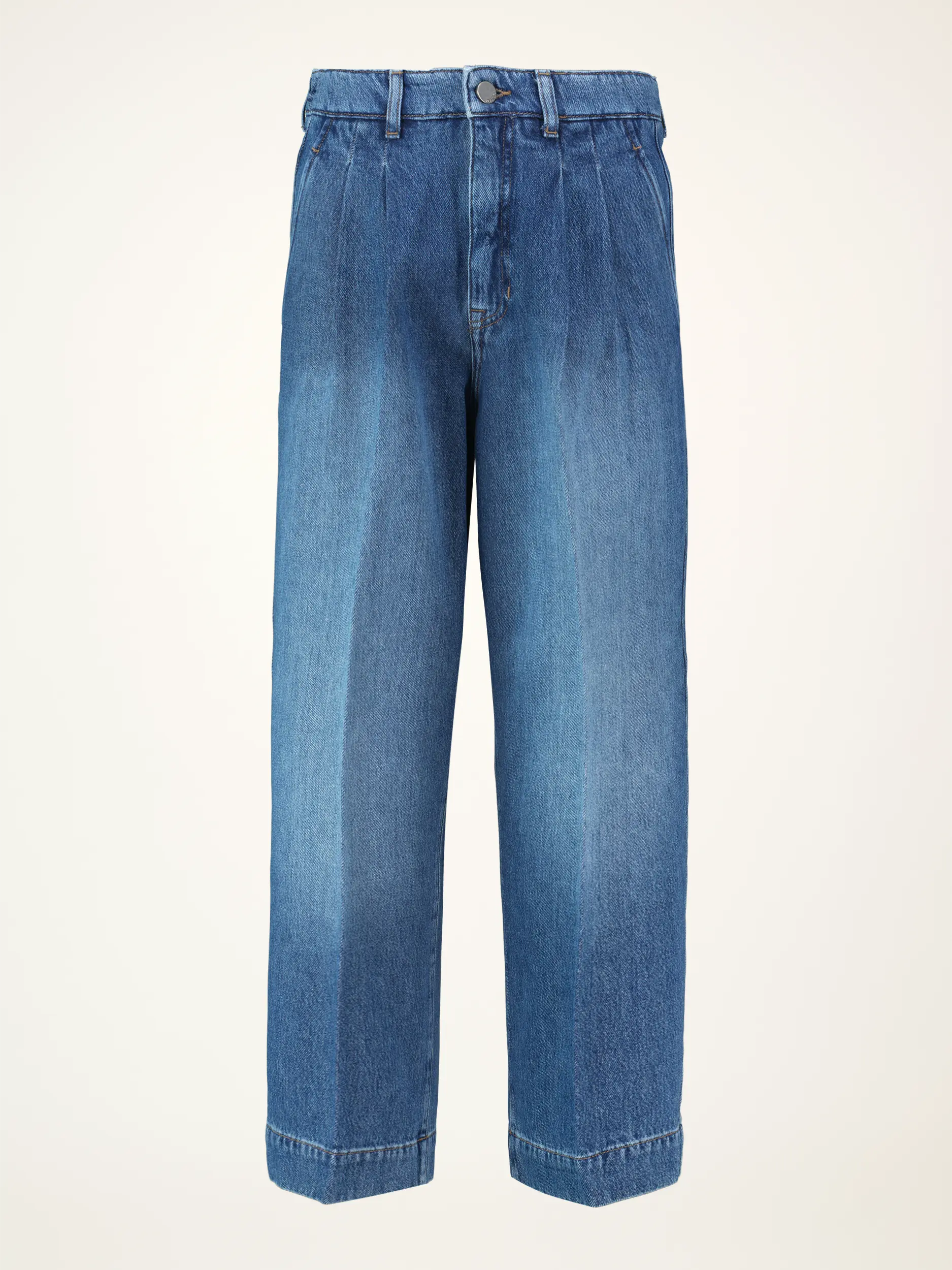 High Waist Wide Leg Unisex Jeans 'Noa Crop' - Artikelansicht