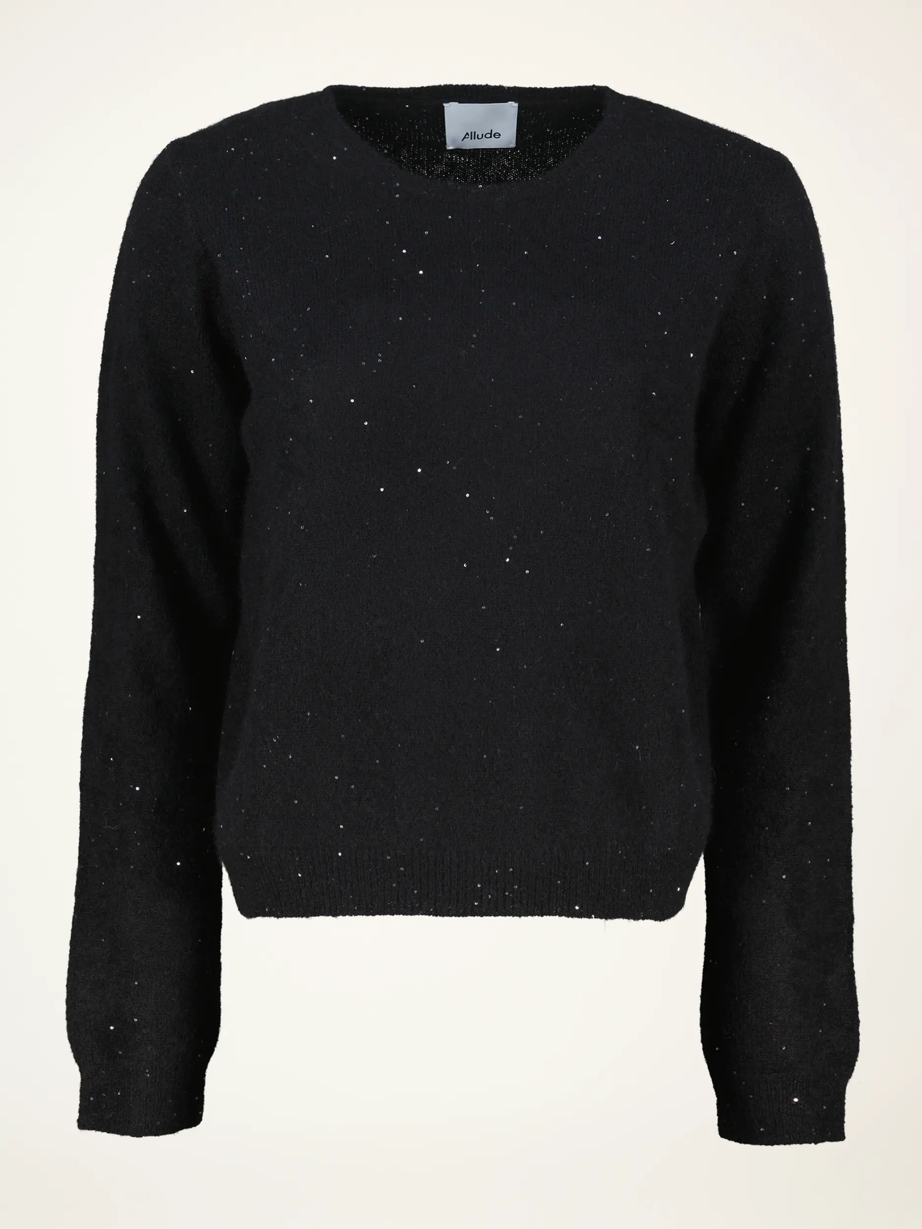 Pullover aus Woll-Mix langarm - Artikelansicht - Farbe: Schwarz