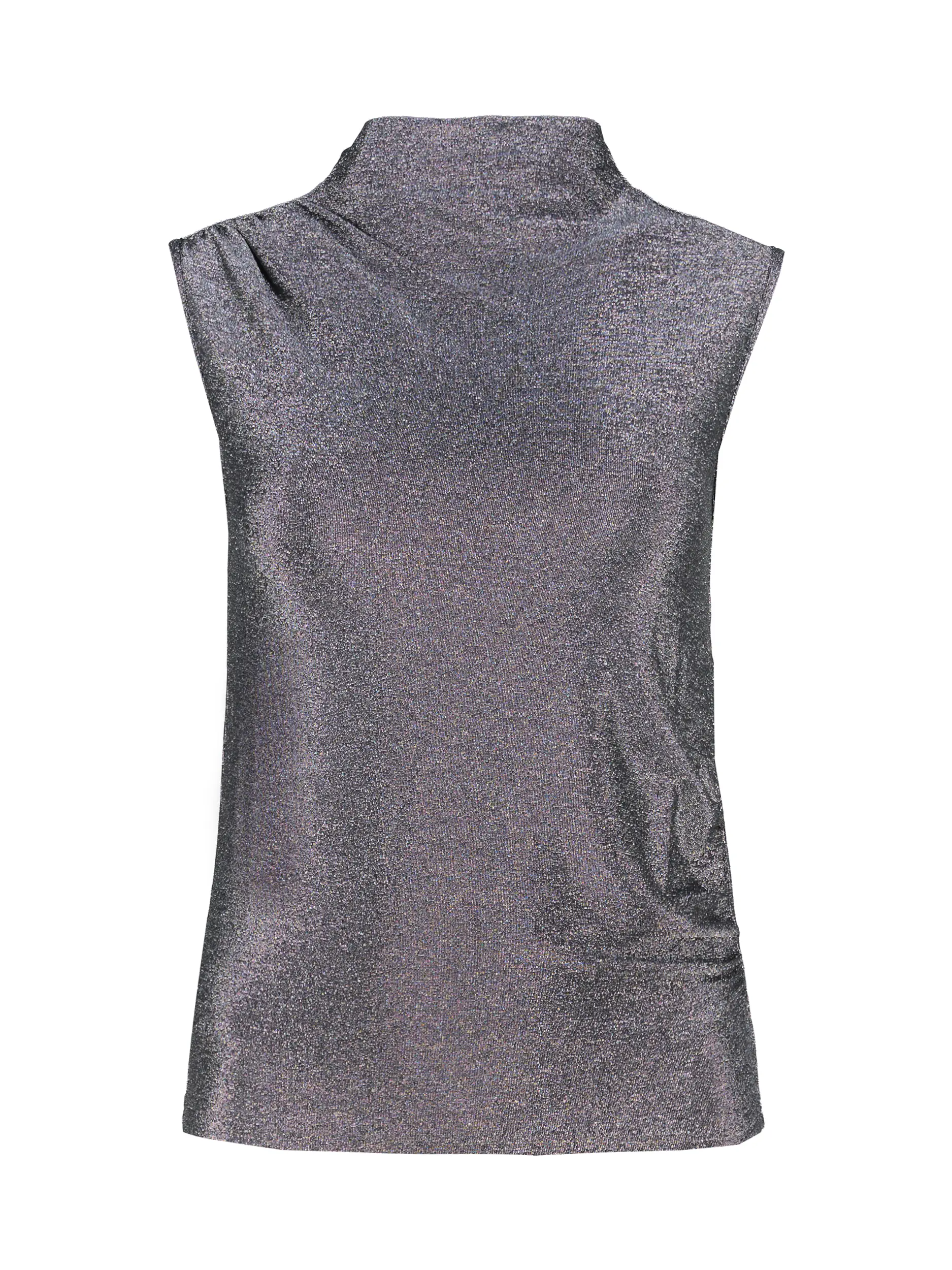 Glitzertop - Artikel Vorderseite - Farbe: Grau