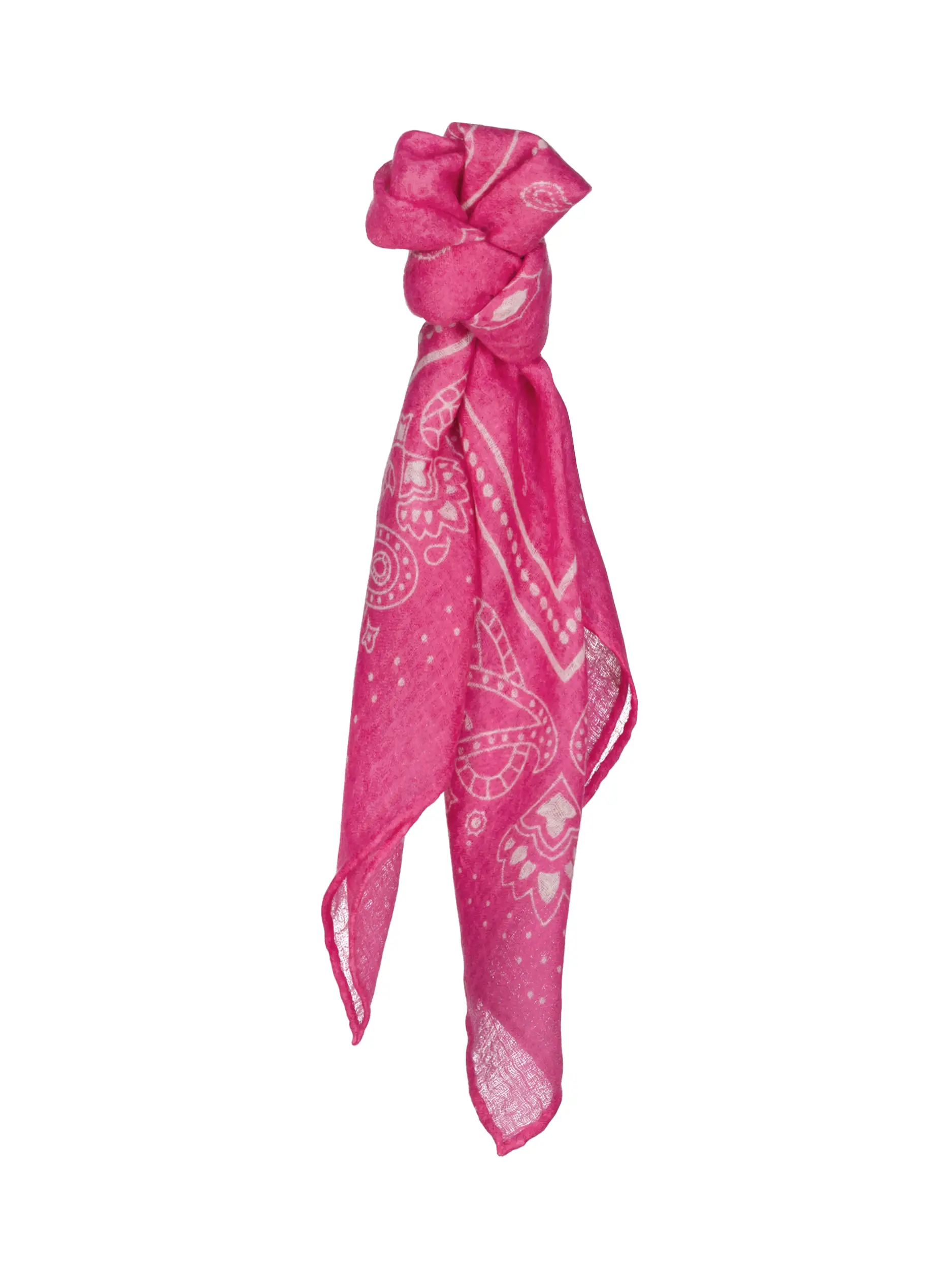 Tuch aus Kaschmir - Artikel Vorderseite - Farbe: Rosa&Pink