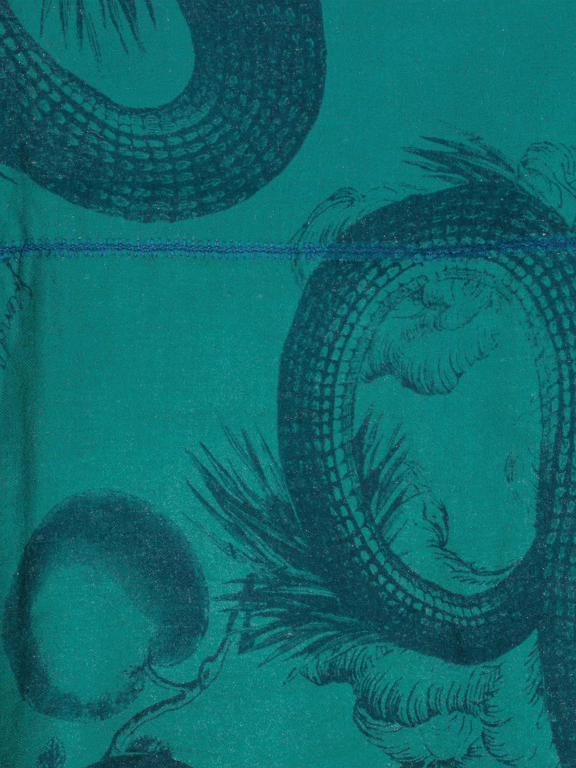 Kaschmirschal - Artikel Rückseite - Farbe: Grün
