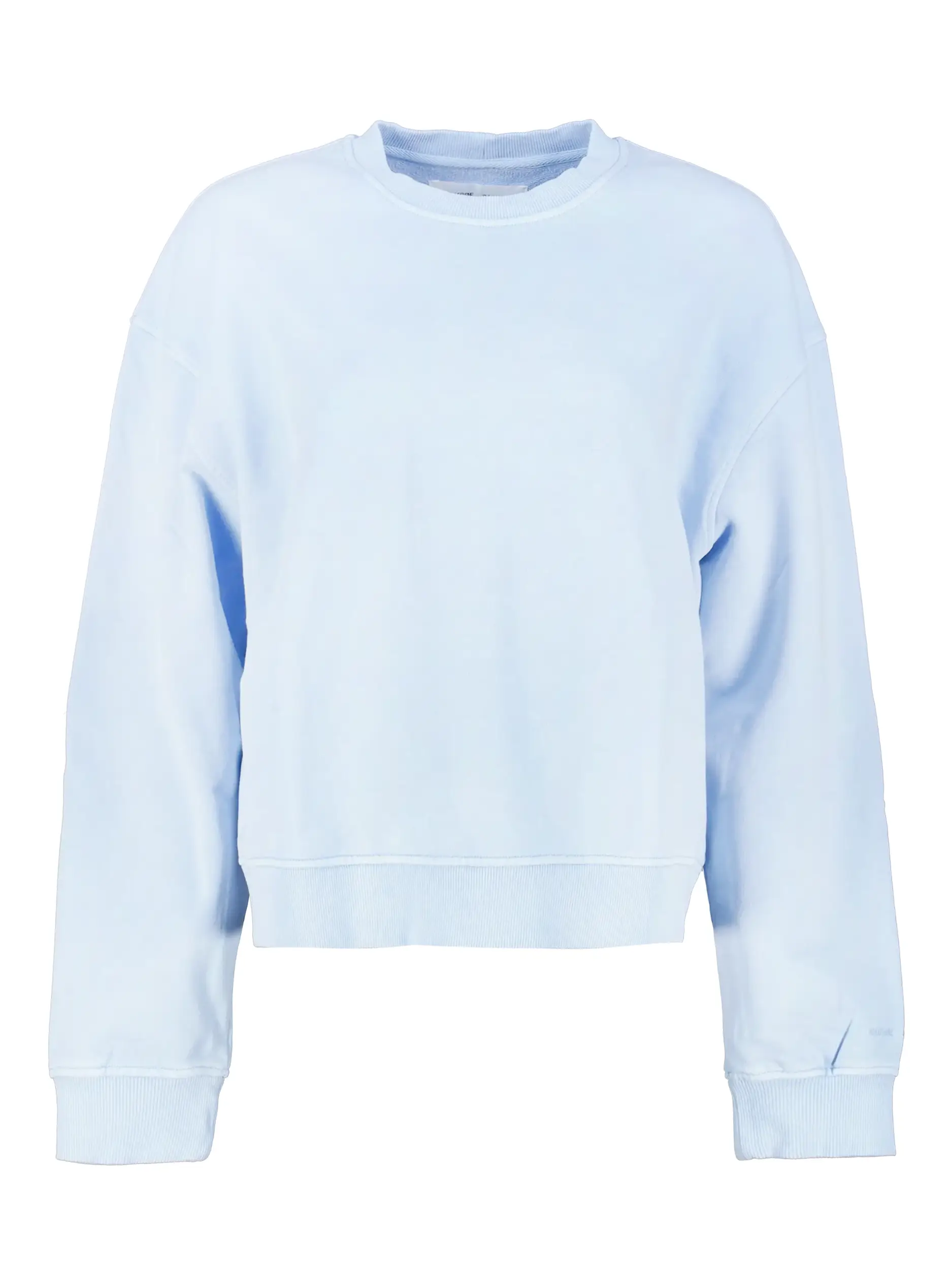 Sweatshirt 'Savan' langarm - Artikel Vorderseite - Farbe: Blau