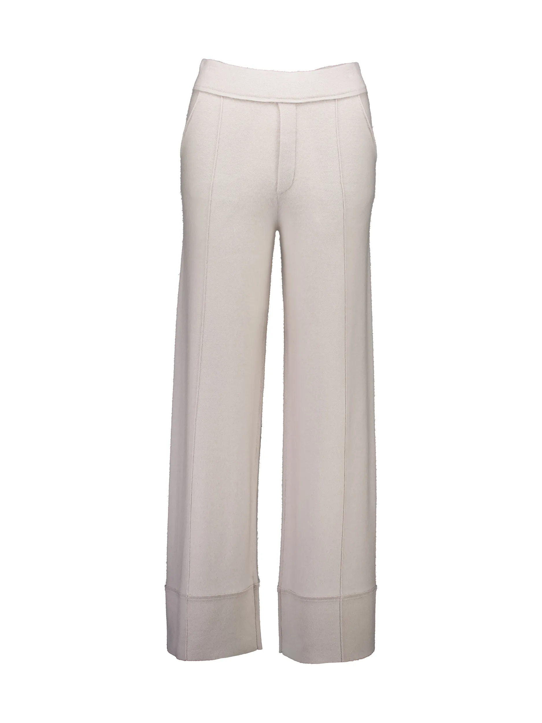 Strickhose aus Kaschmir-Mix - Artikel Vorderseite - Farbe: Beige