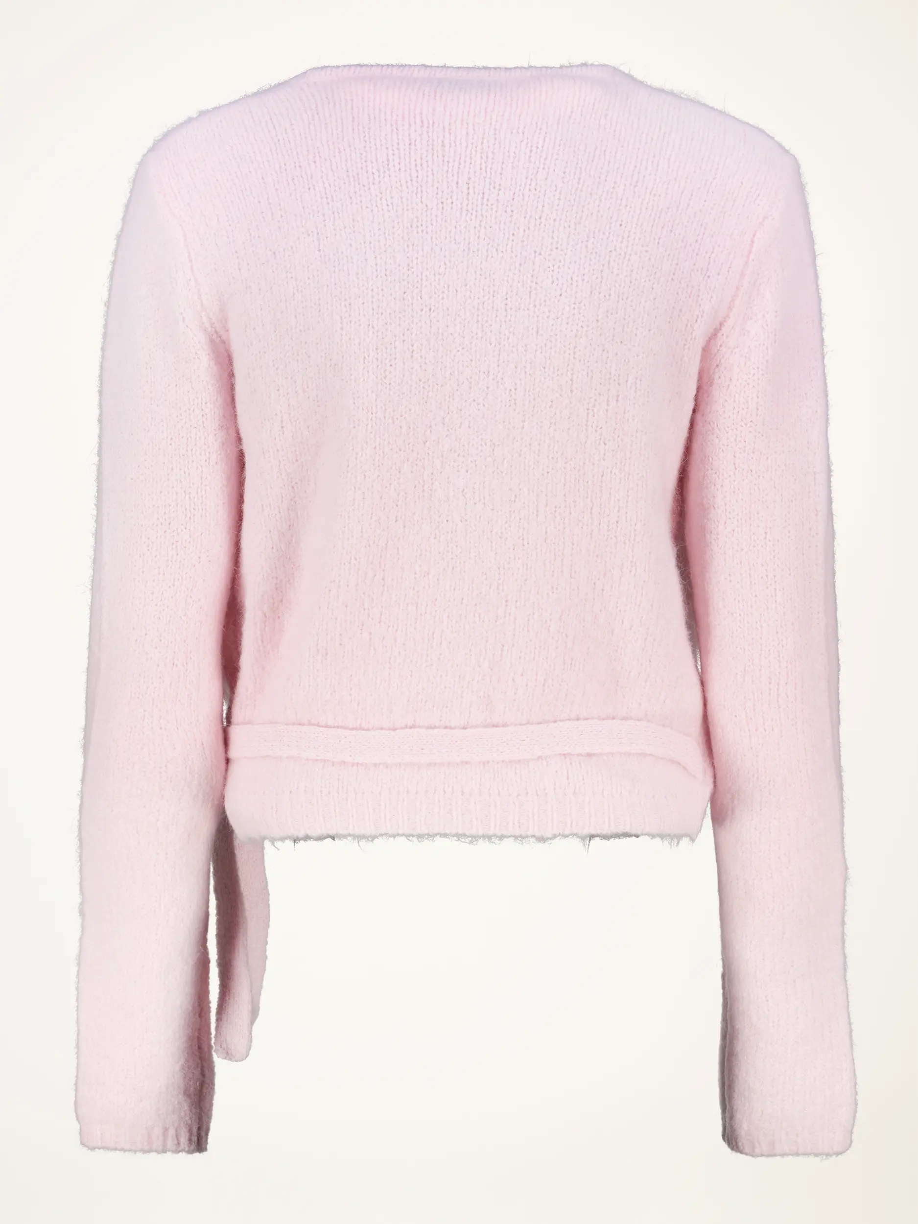 Strickjacke 'Indie Wrap' - Artikel Rückseite - Farbe: Rosa&Pink