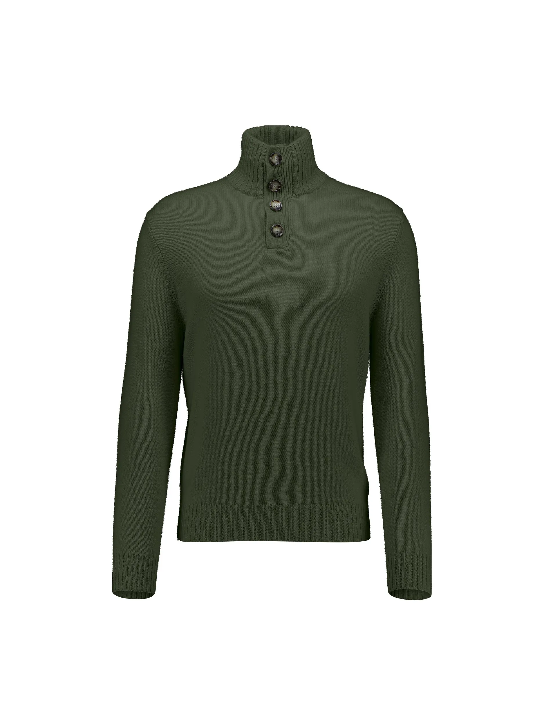 Pullover aus Kaschmir-Mix - Artikel Vorderseite - Farbe: Grün