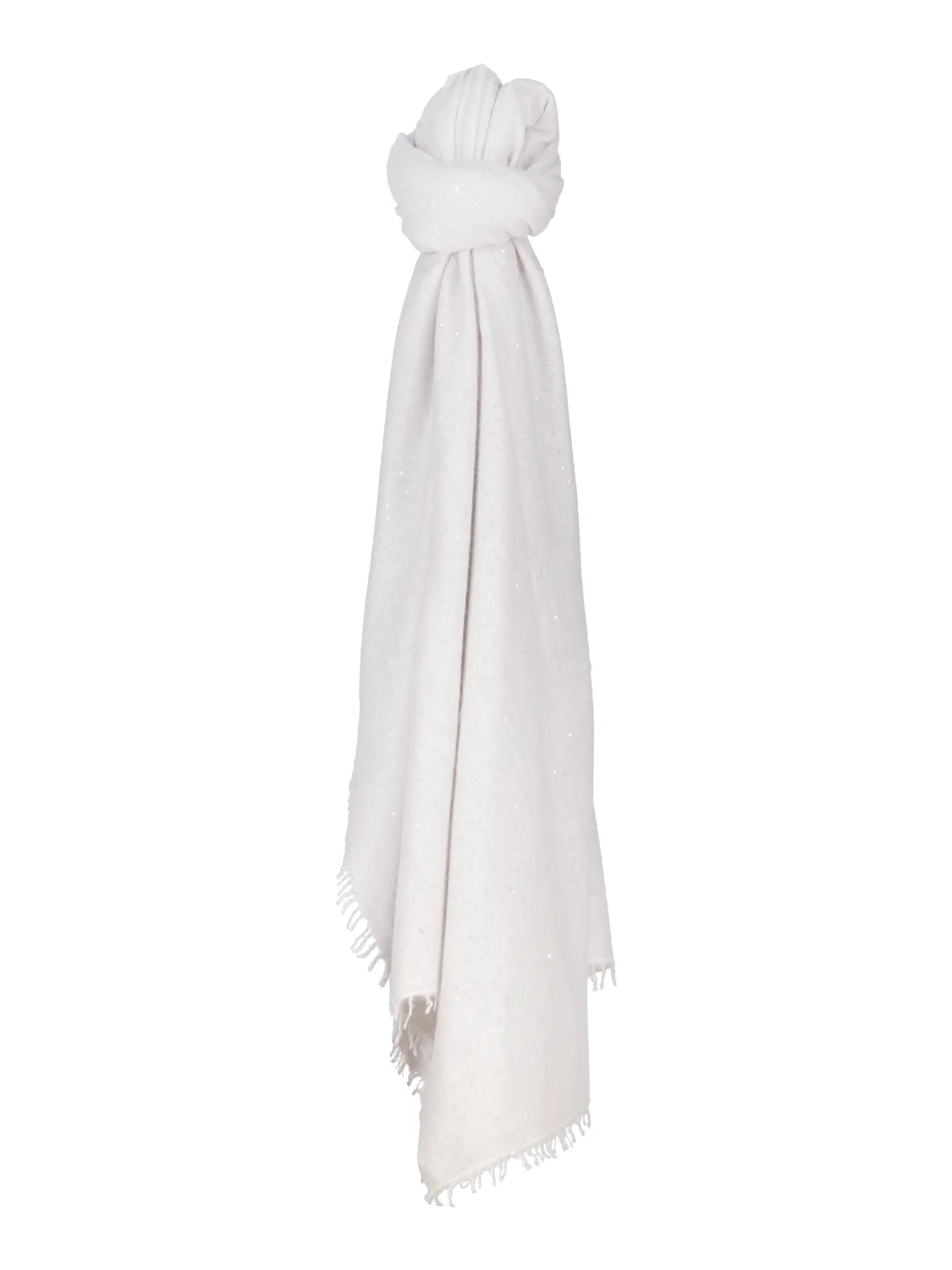 Schal mit Pailletten - Artikel Vorderseite - Farbe: Grau