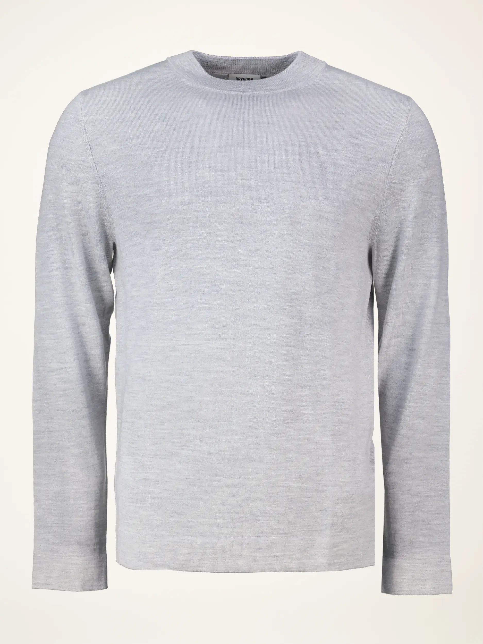 Pullover 'Arwon' aus Schurwolle langarm - Artikelansicht - Farbe: Grau