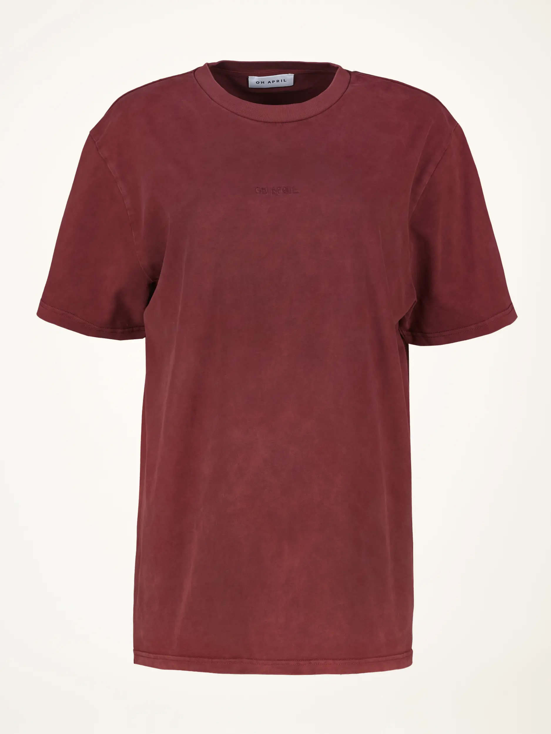 Oversized T-Shirt 'Muse' - Artikelansicht - Farbe: Rot