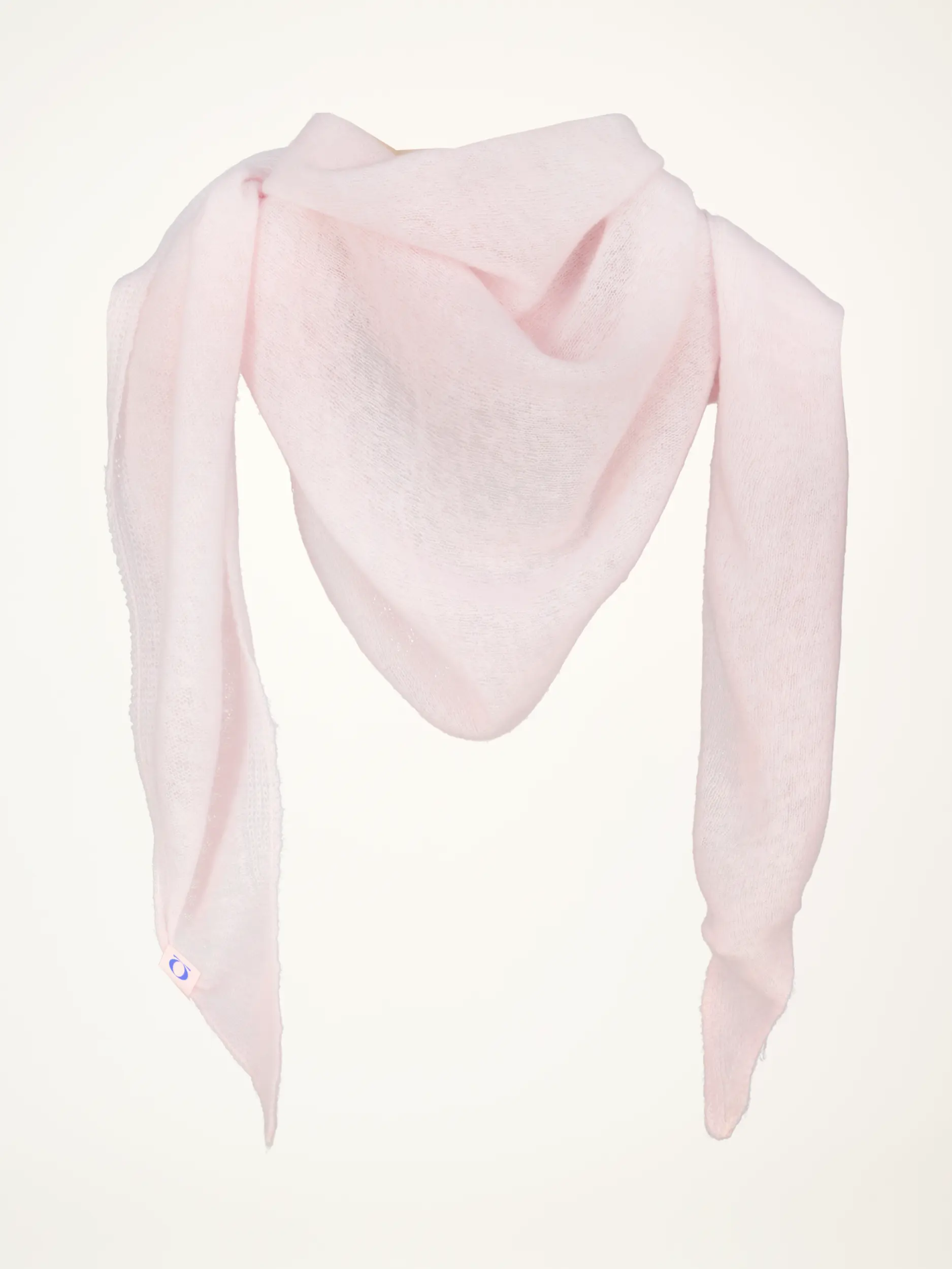 Dreieckstuch 'Adria' aus Kaschmir - Artikelansicht - Farbe: Rosa&Pink