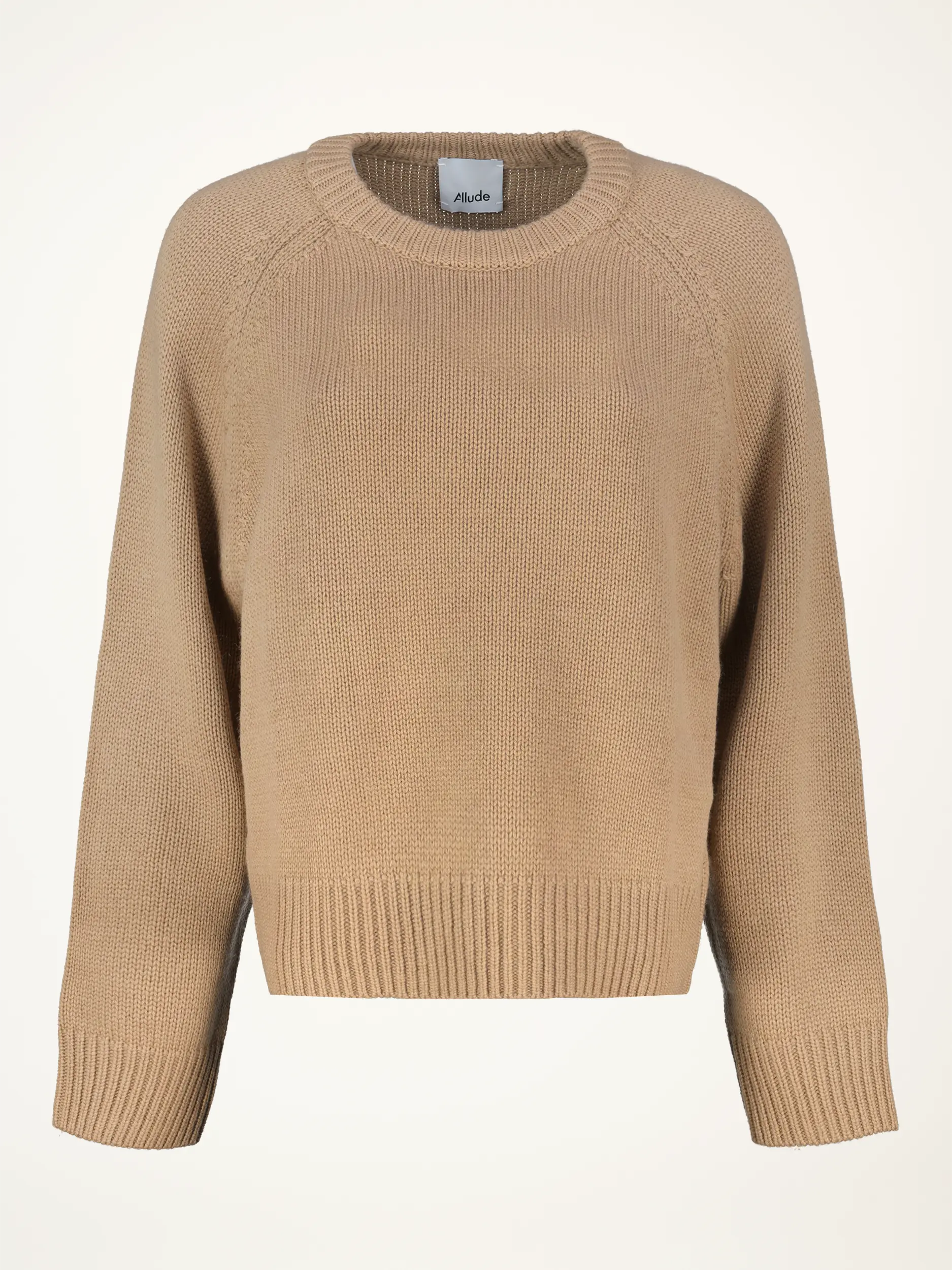 Pullover aus Wolle langarm - Artikelansicht - Farbe: Braun