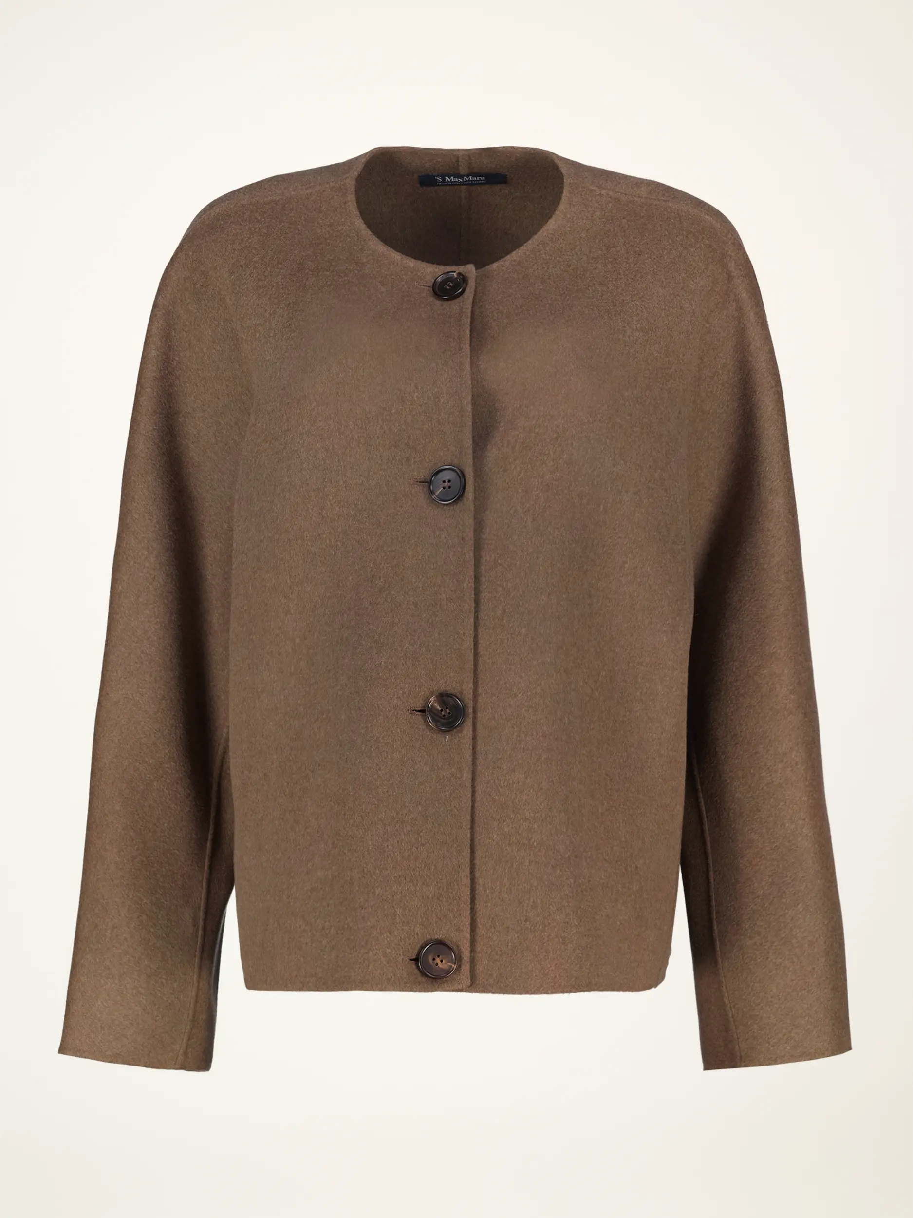 Wolljacke 'Kate' - Artikelansicht - Farbe: Braun