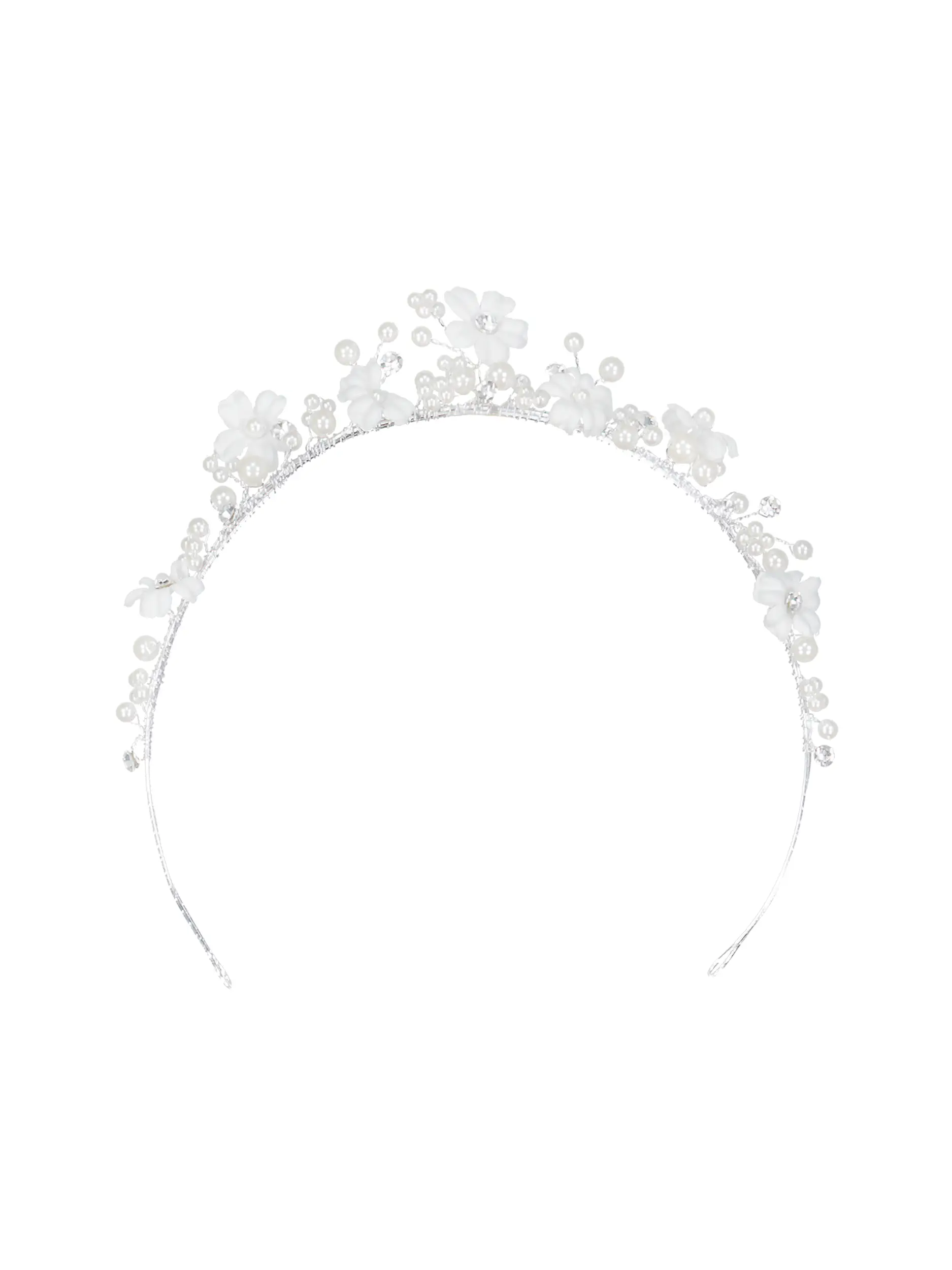 Mädchen Haarreif - Artikelansicht - Farbe: Creme