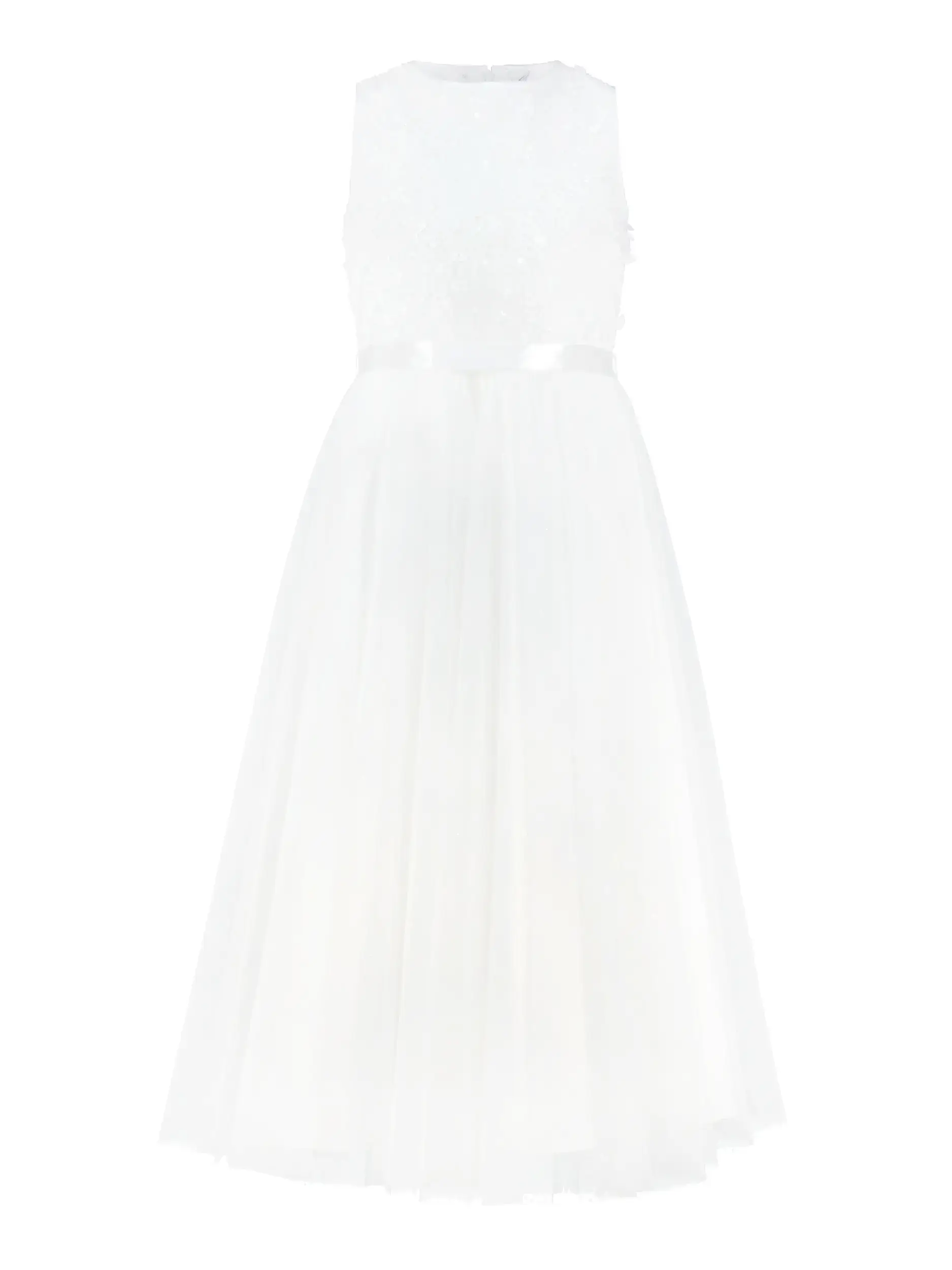 Mädchen Kommunionkleid  - Artikel Vorderseite - Farbe: Creme