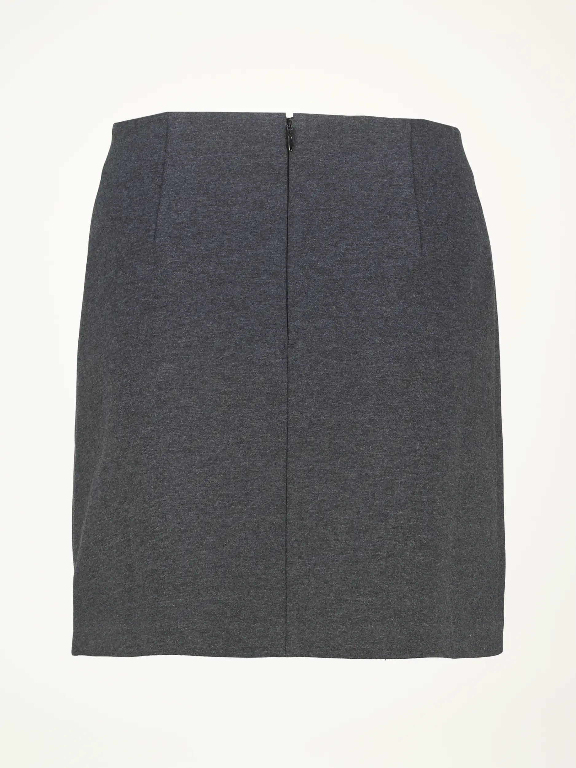 Minirock 'Poe' - Artikel Rückseite - Farbe: Grau