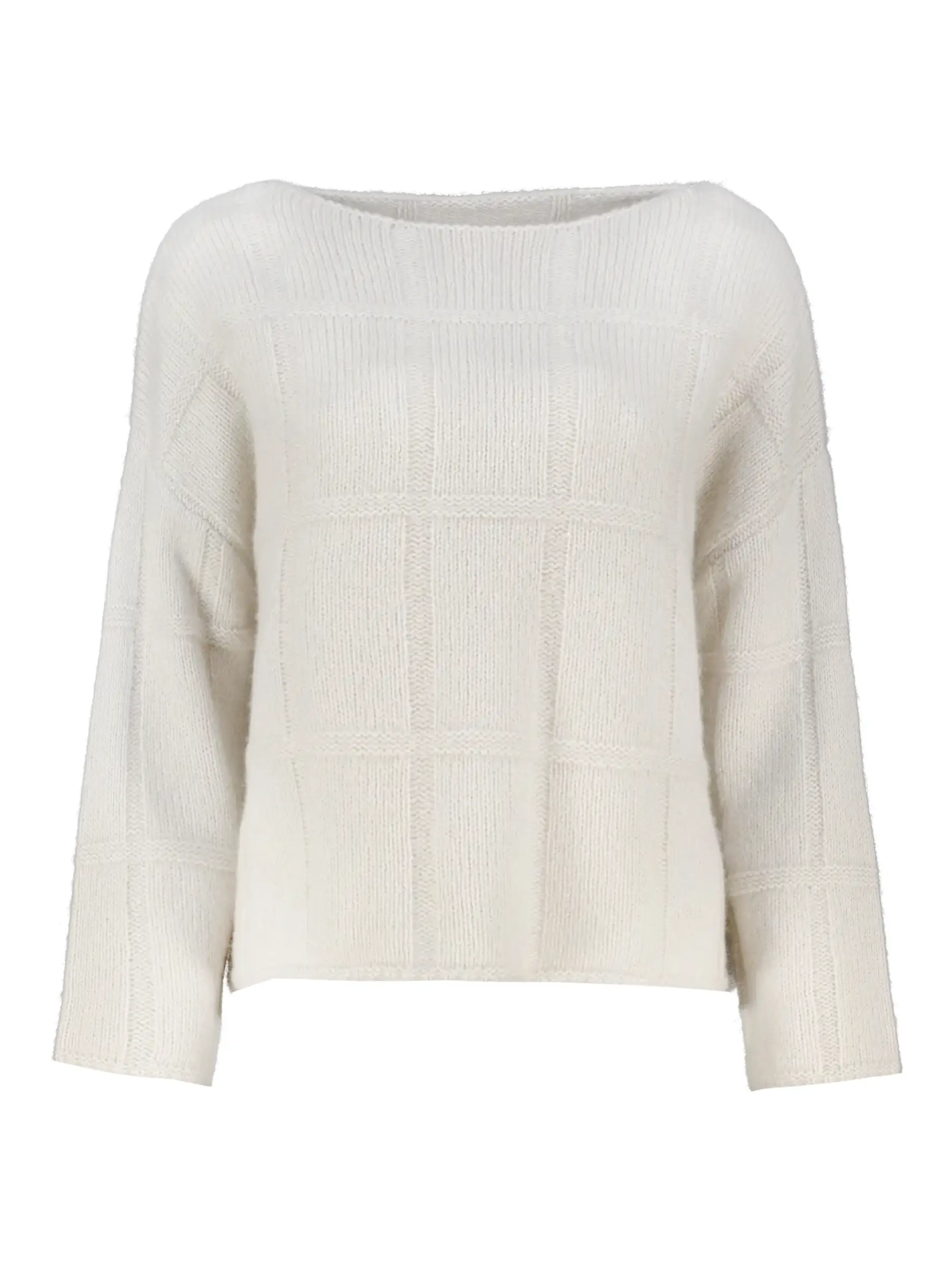 Pullover 'Bodaiju' aus Kaschmir Seide Mix - Artikel Vorderseite - Farbe: Grau