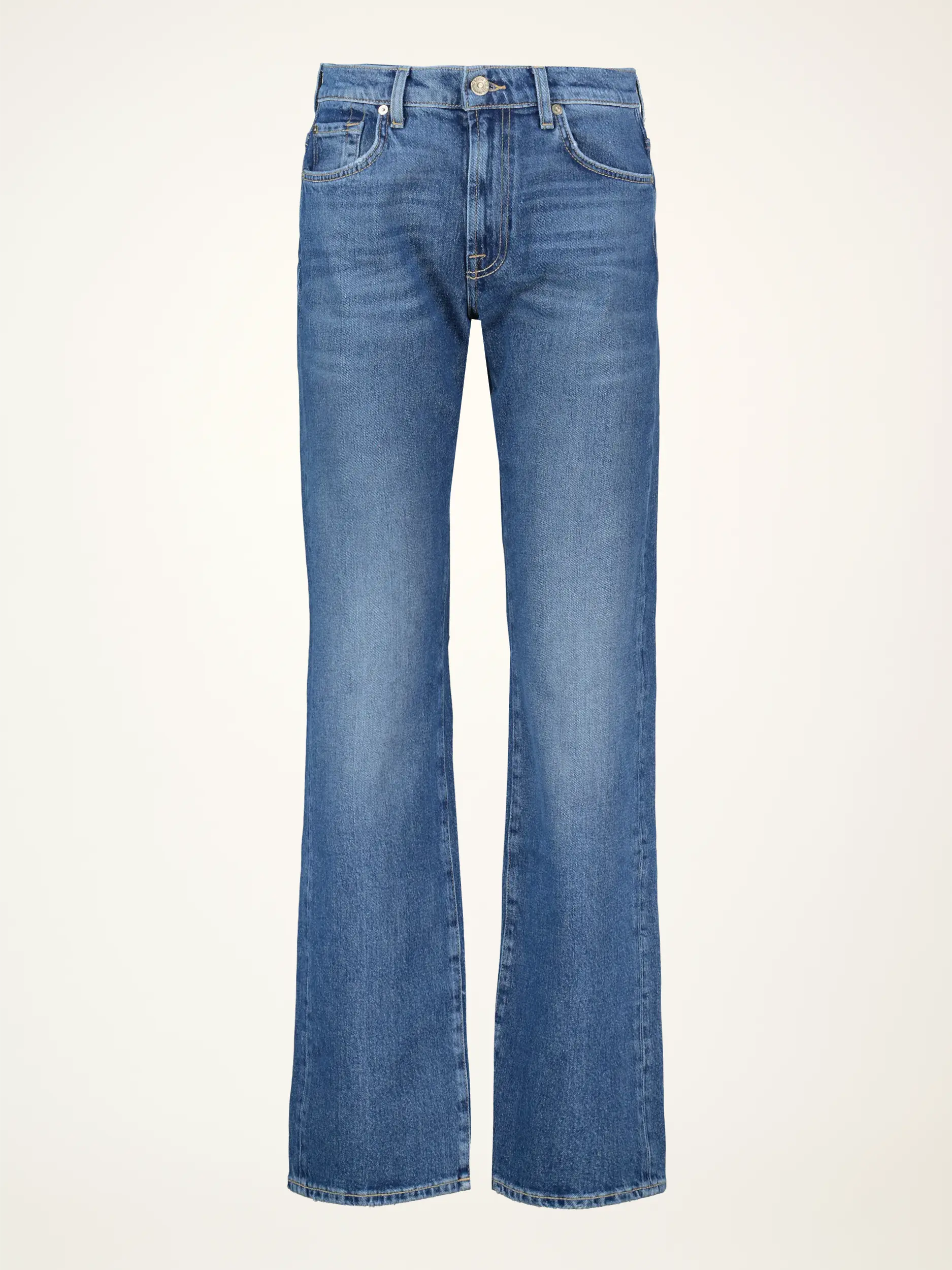 High Rise Straight Leg Jeans 'Tess' - Artikelansicht - Farbe: Blau