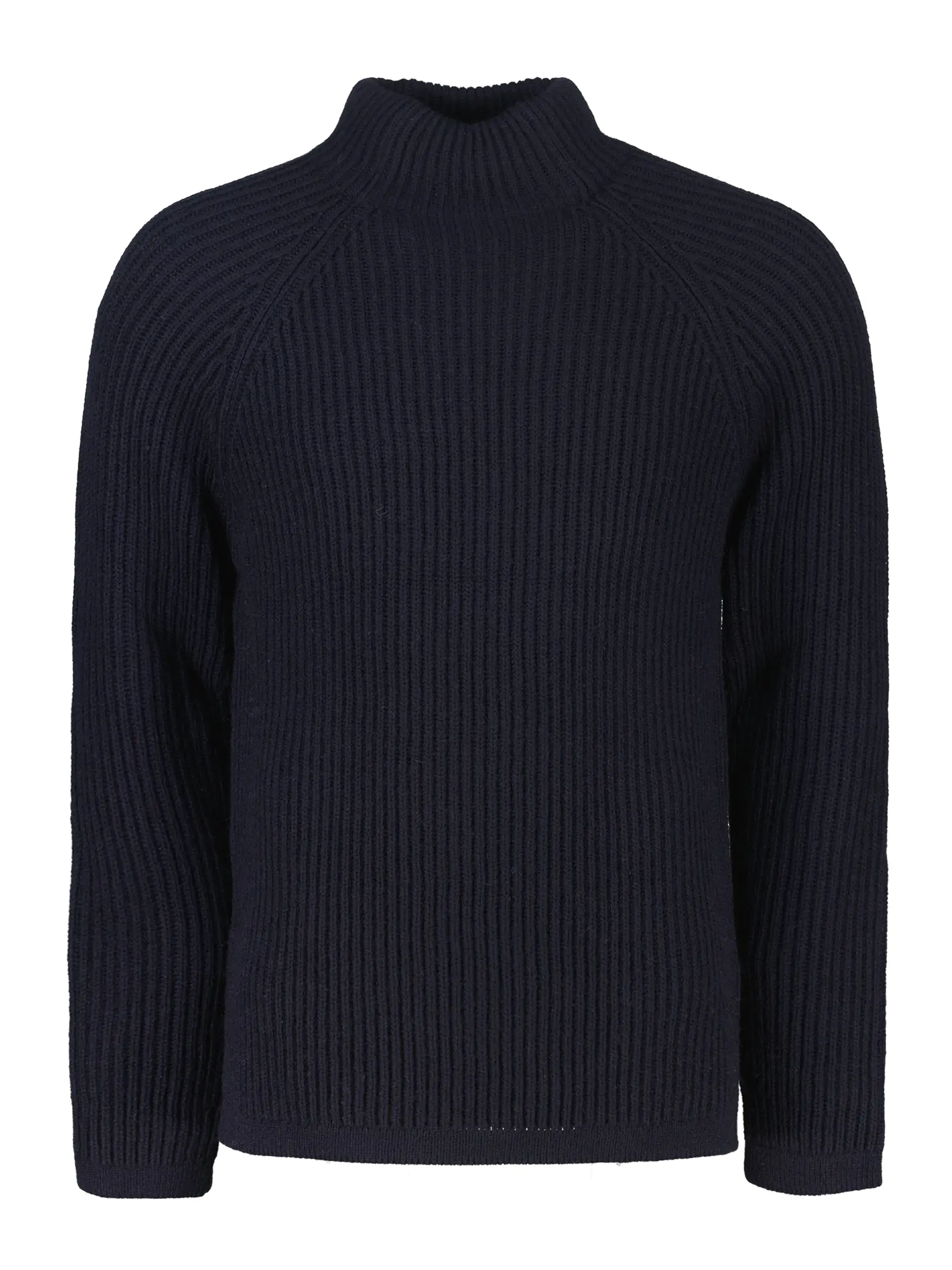 Pullover 'Arvid' aus Woll-Mix langarm - Artikel Vorderseite - Farbe: Blau