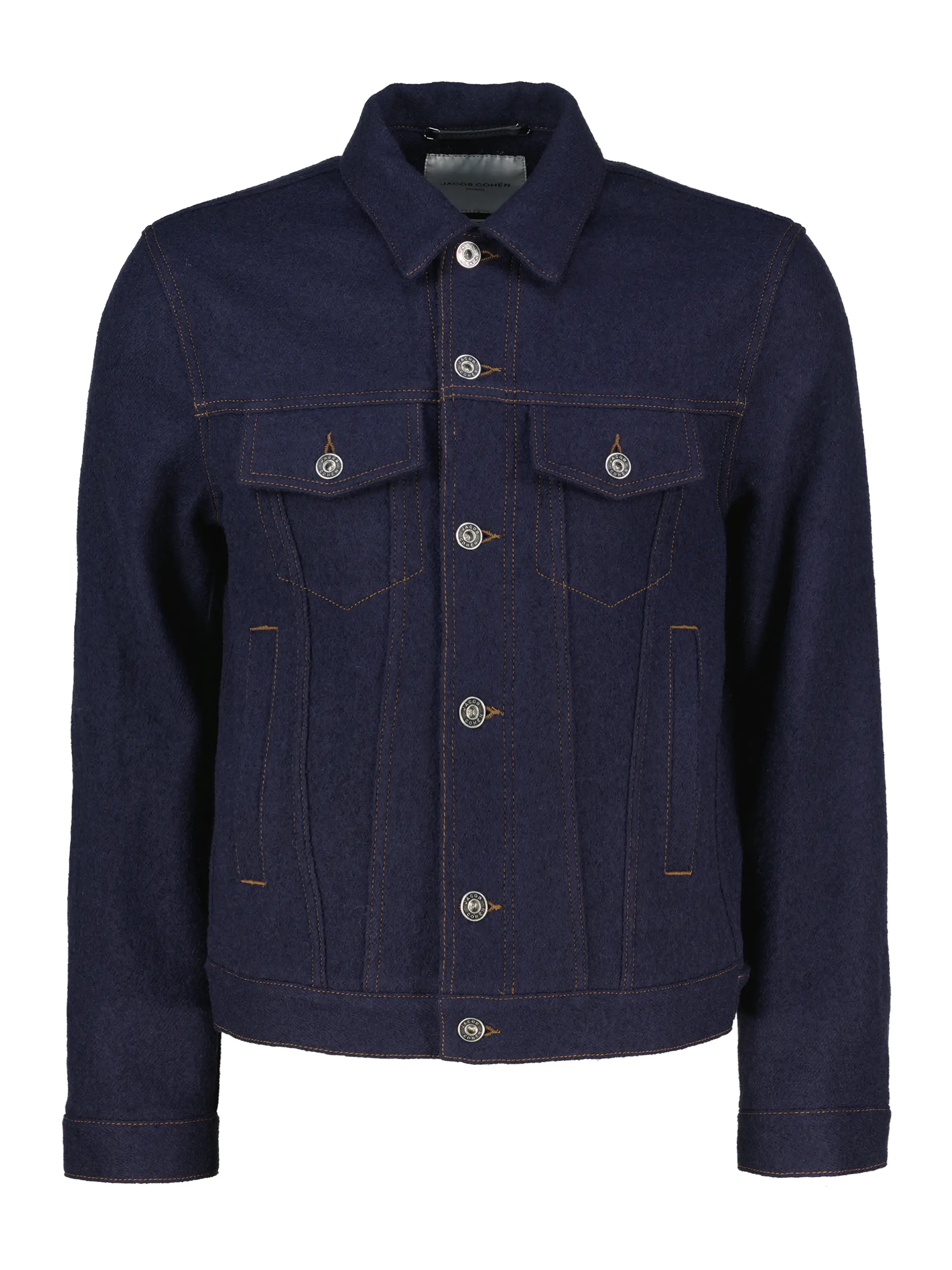 Wolljacke - Artikel Vorderseite - Farbe: Blau