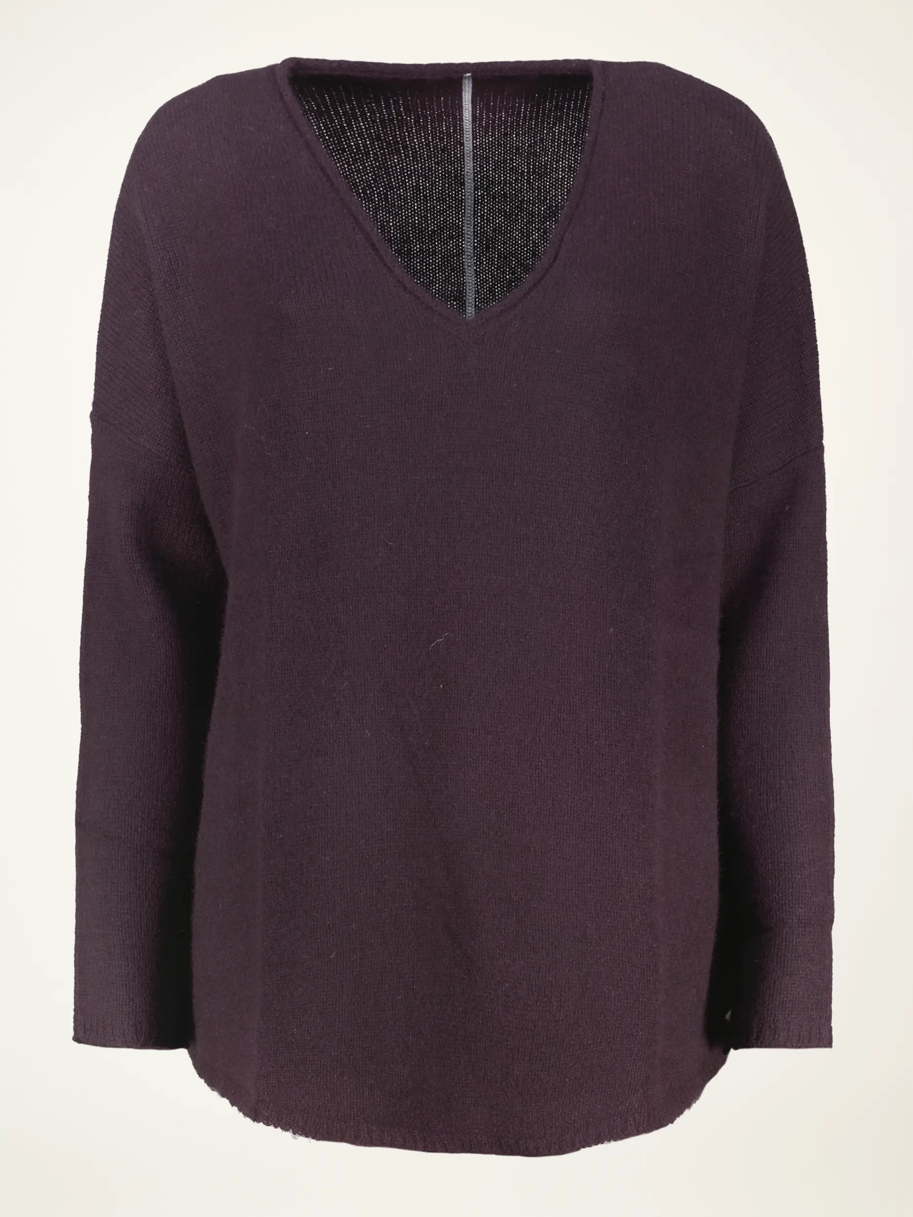 Pullover aus Kaschmir langarm - Artikelansicht - Farbe: Rot