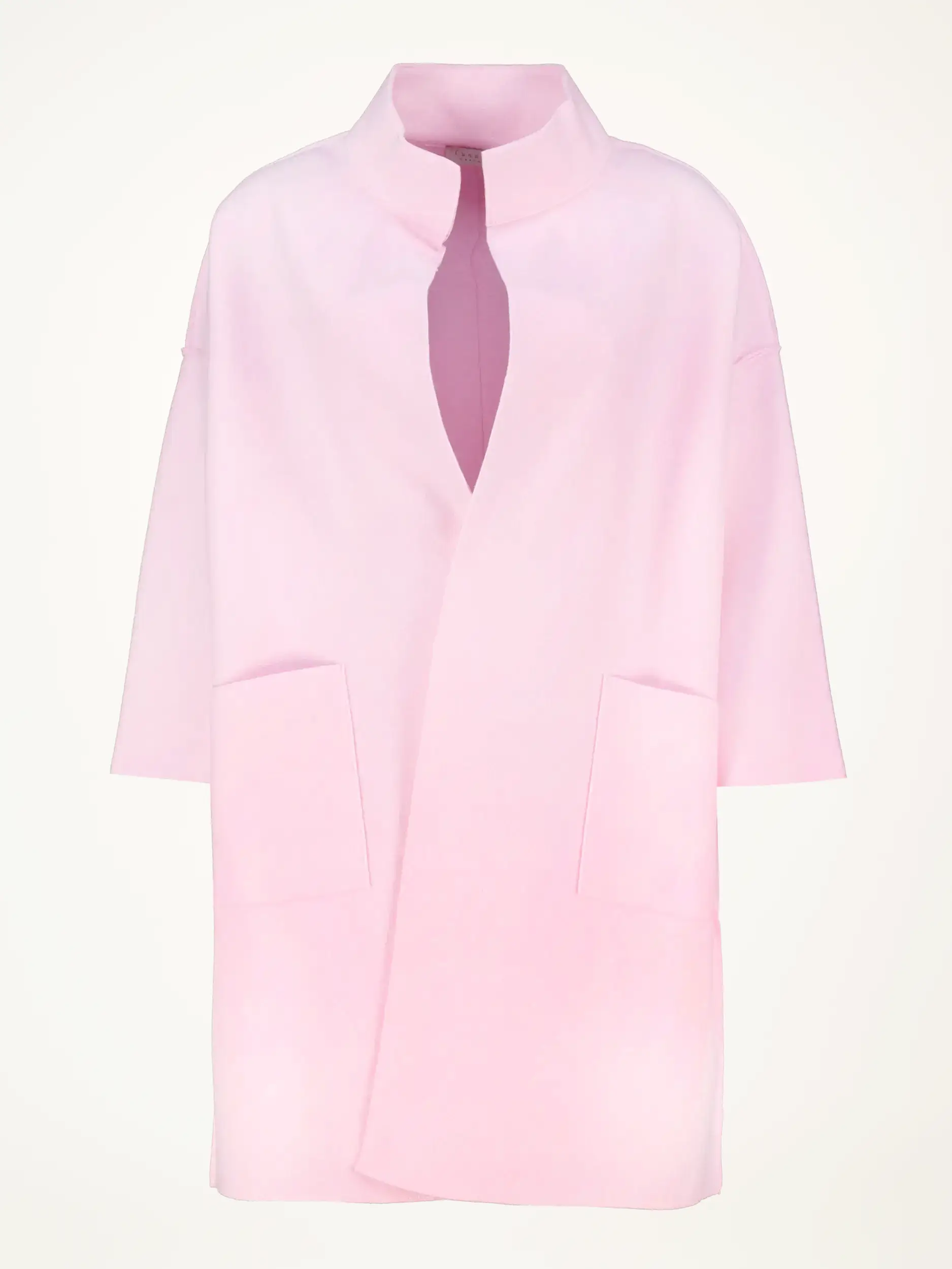 Kurzmantel aus Kaschmir - Artikelansicht - Farbe: Rosa&Pink