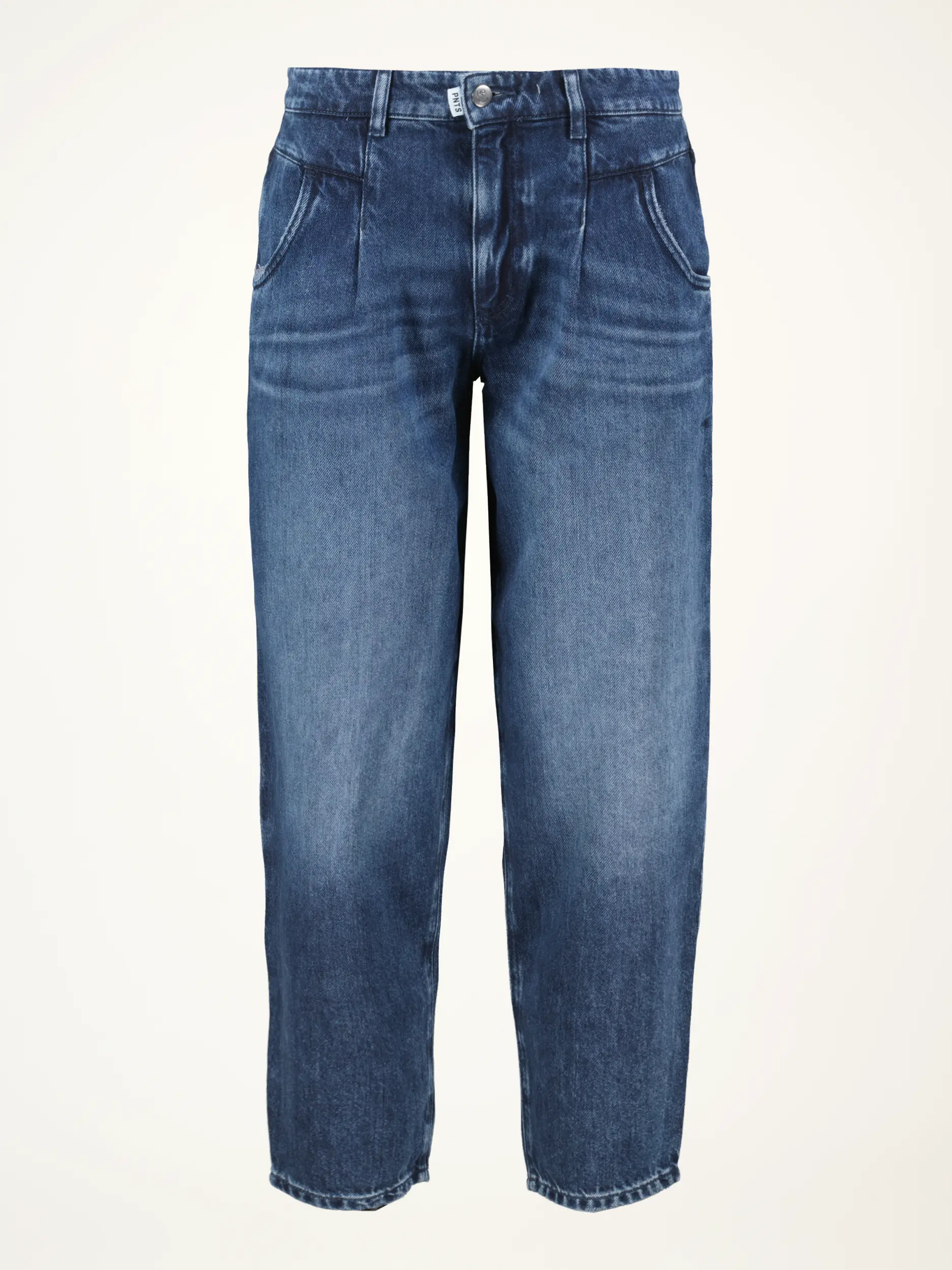 High Rise O-Shape Jeans 'The O Shape' - Artikelansicht - Farbe: Blau