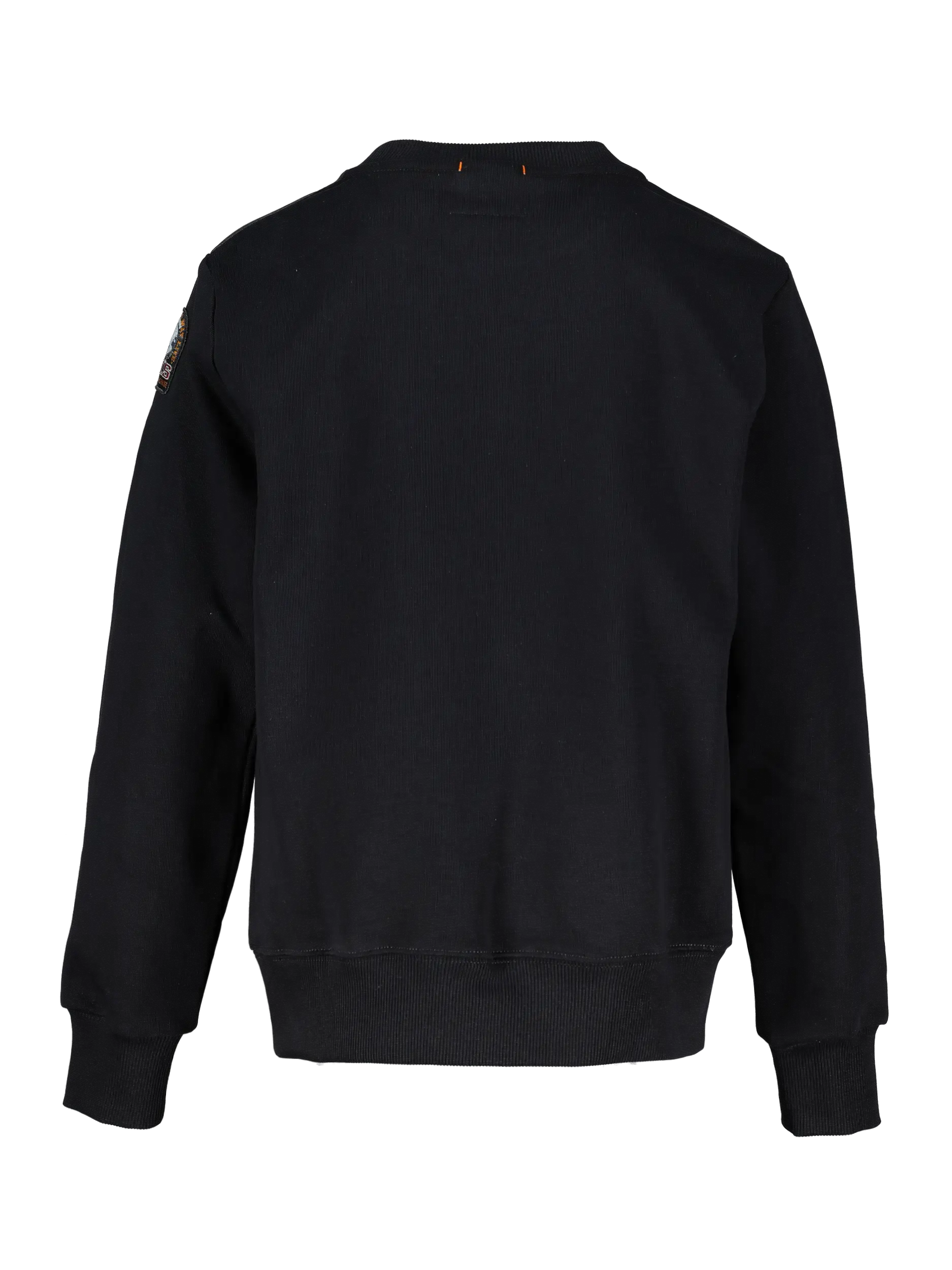 Jungen Sweatshirt  - Artikel Rückseite - Farbe: Schwarz