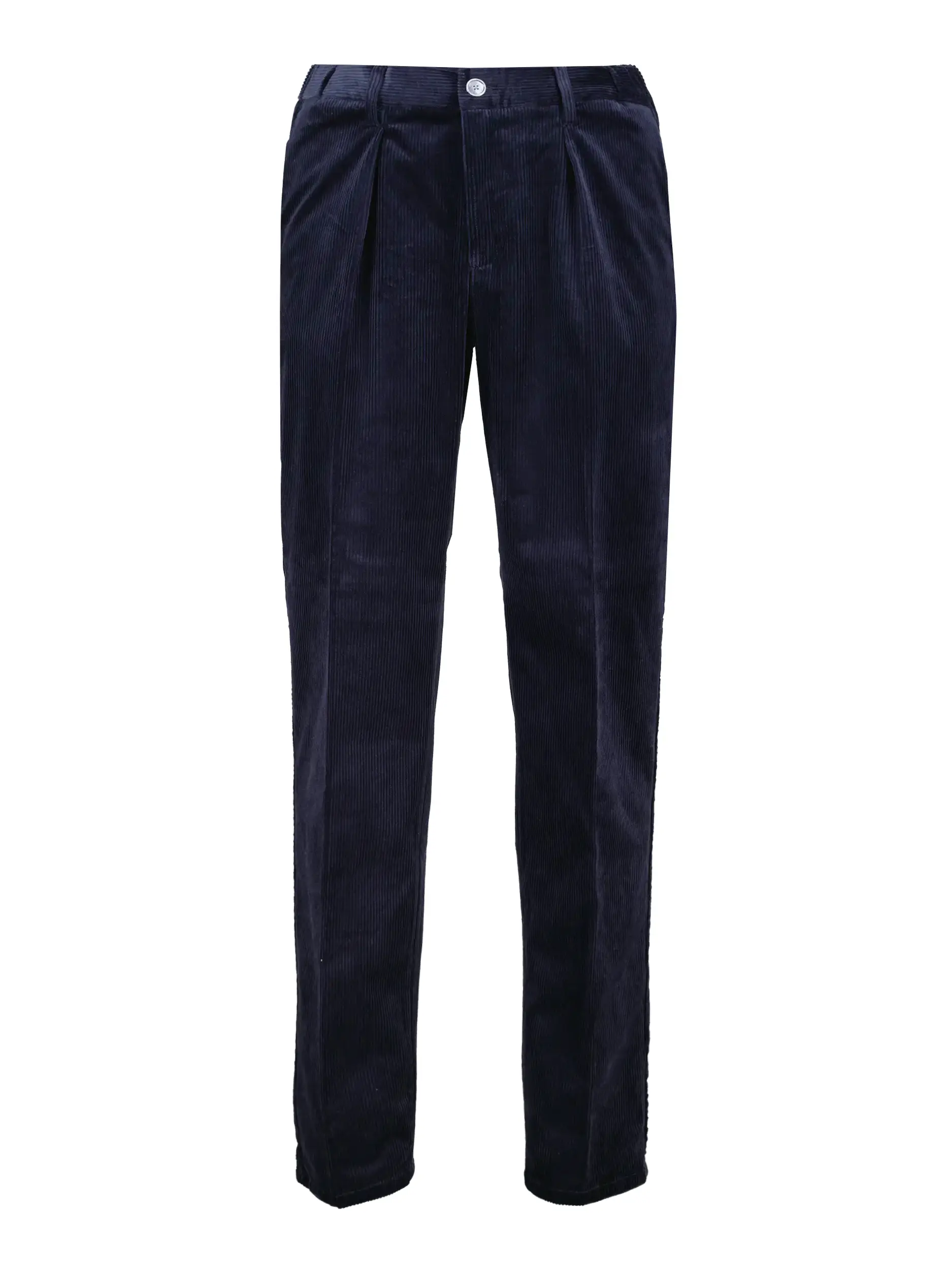 Cordhose - Artikel Vorderseite - Farbe: Blau