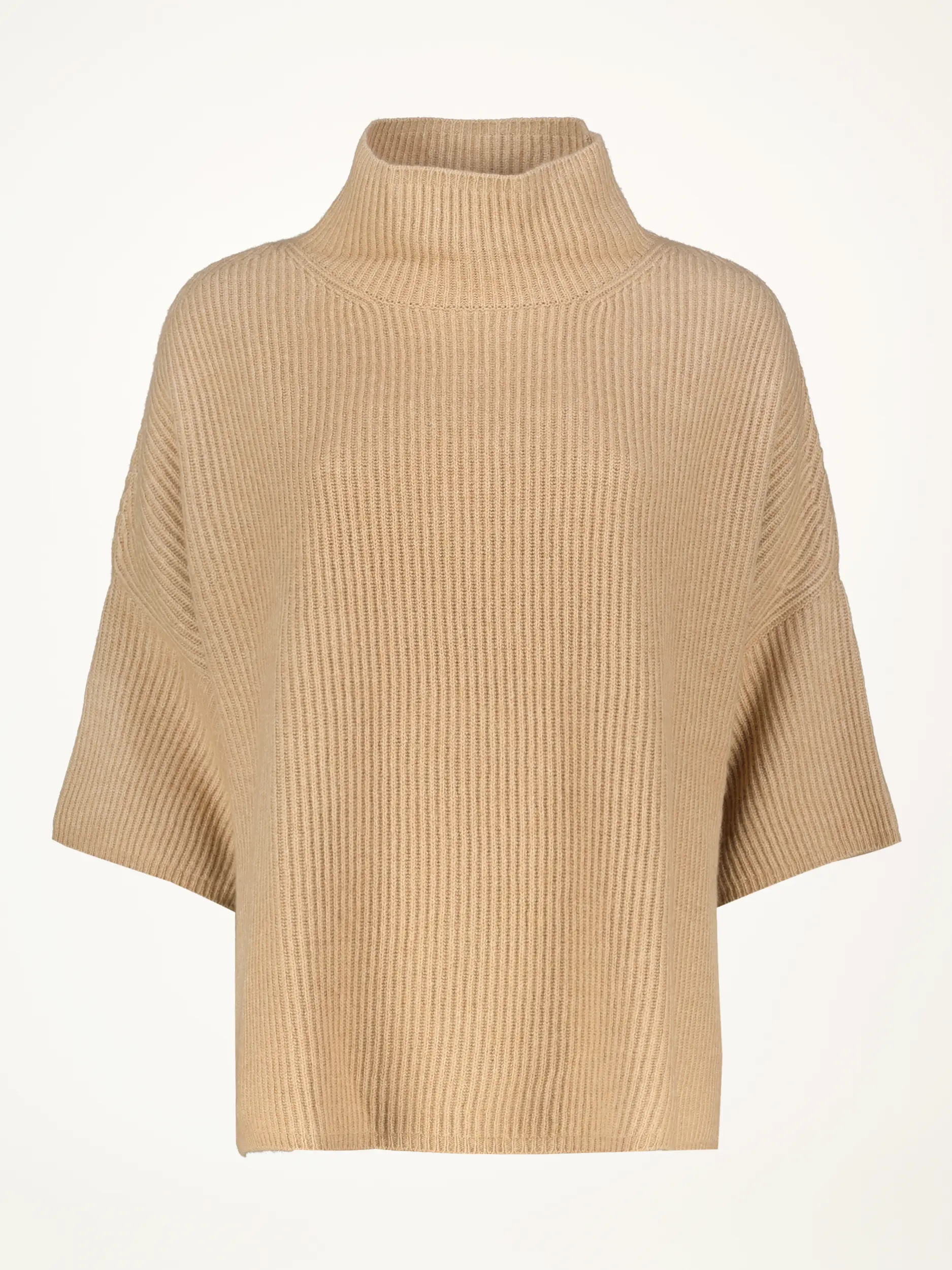Pullover aus Wolle 3/4-Arm - Artikelansicht - Farbe: Braun Pullover aus Wolle 3/4-Arm - Artikelansicht - Farbe: Braun