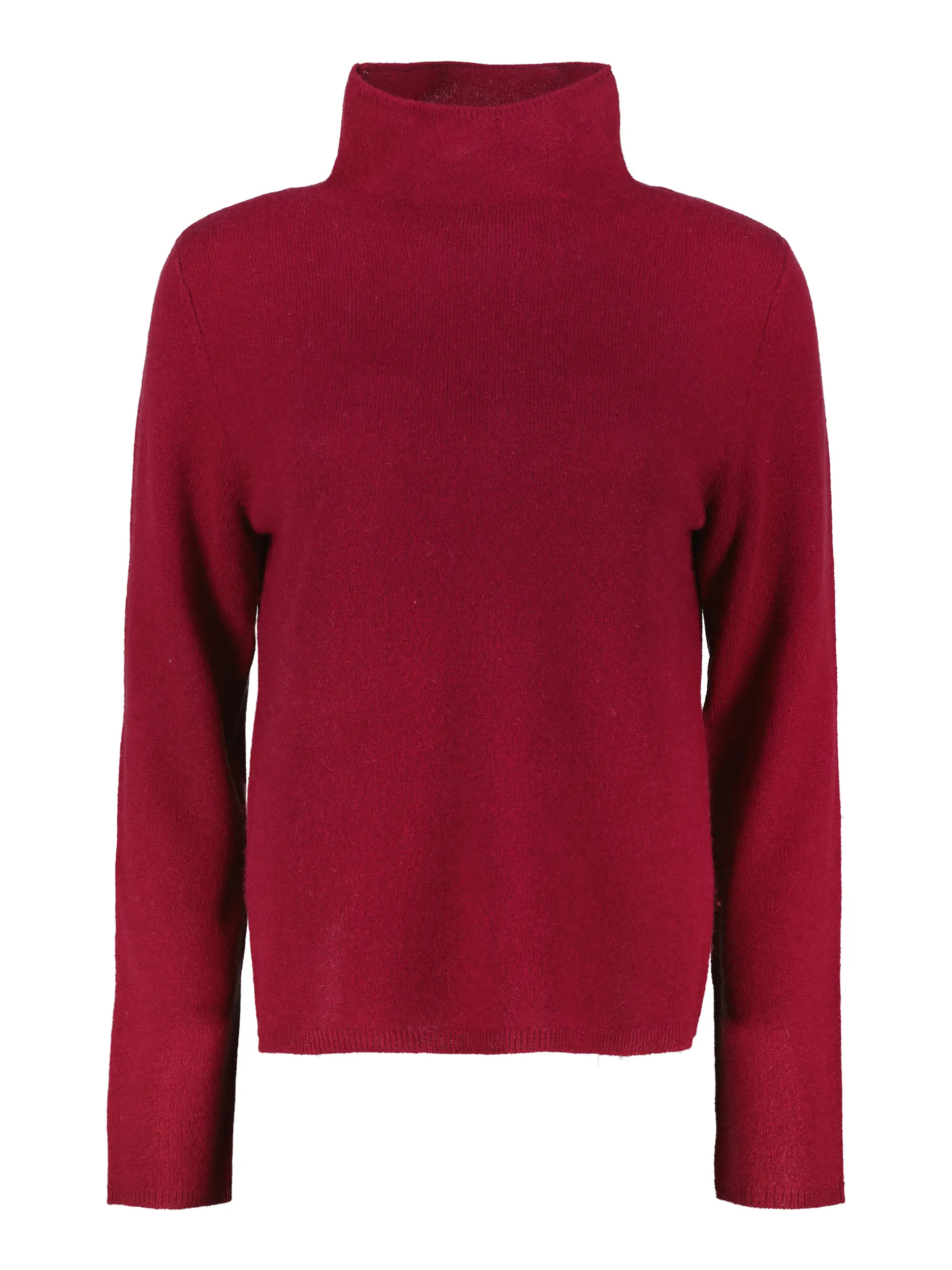 Pullover aus Kaschmir langarm - Artikel Vorderseite - Farbe: Rot