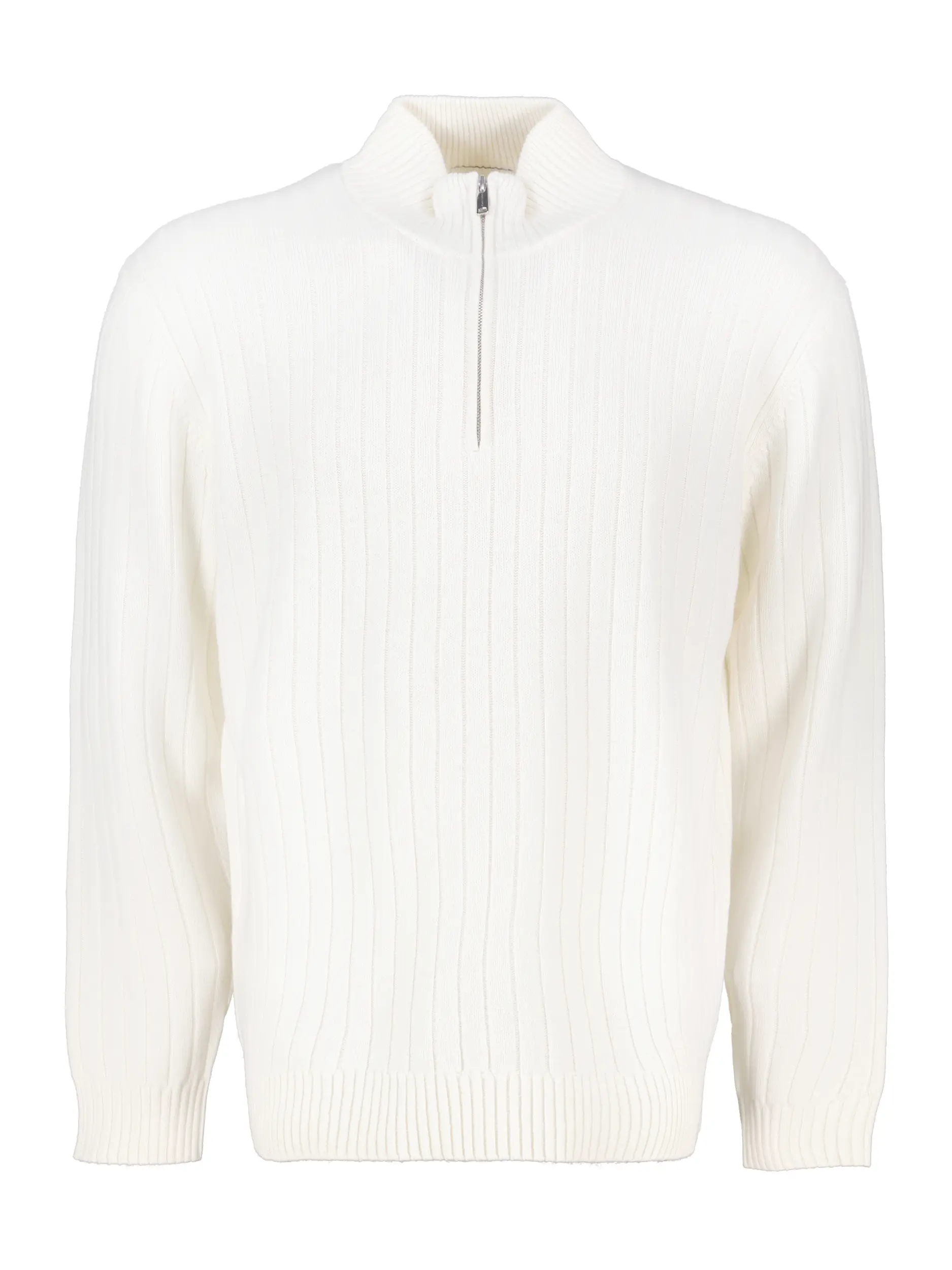 Pullover aus Woll-Mix langarm - Artikel Vorderseite - Farbe: Creme