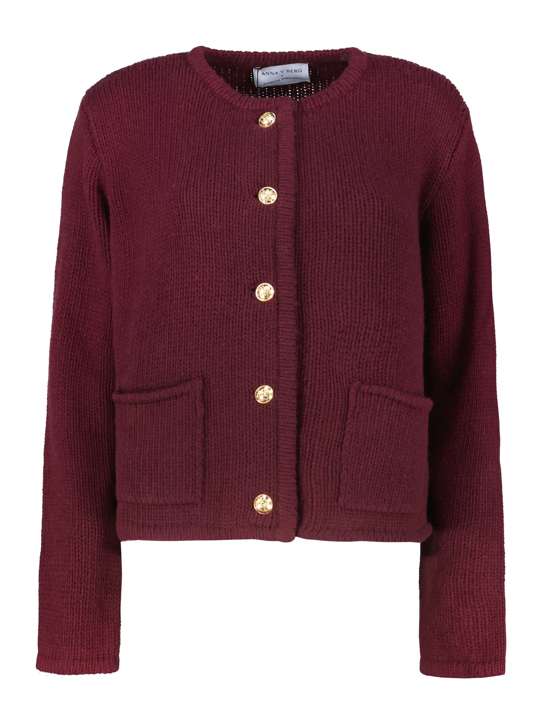 Strickjacke 'Patricia' - Artikel Vorderseite - Farbe: Rot