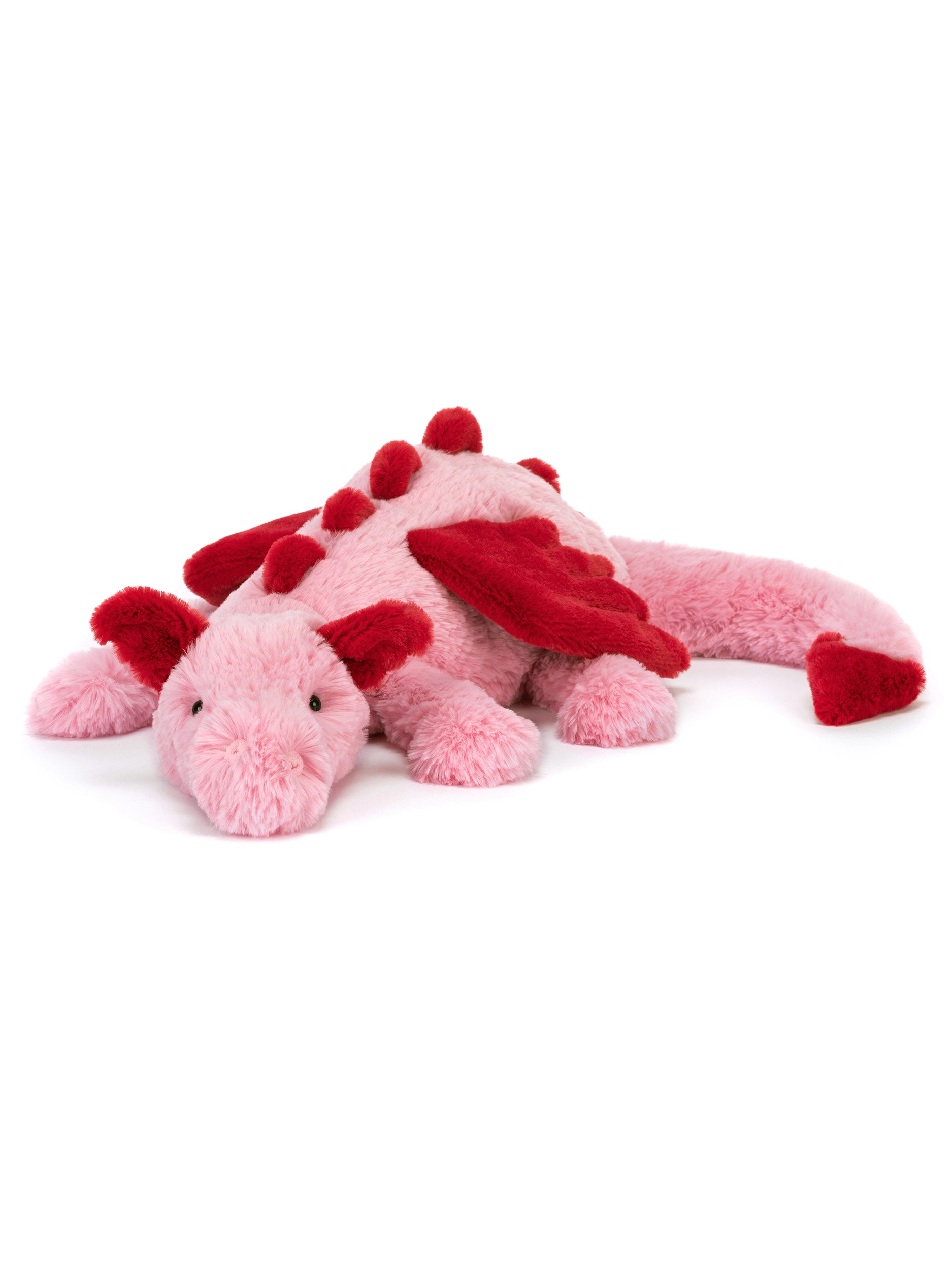 Jellycat Stofftier 'Heart Dragon' - Artikel Vorderseite - Farbe: Rosa&Pink
