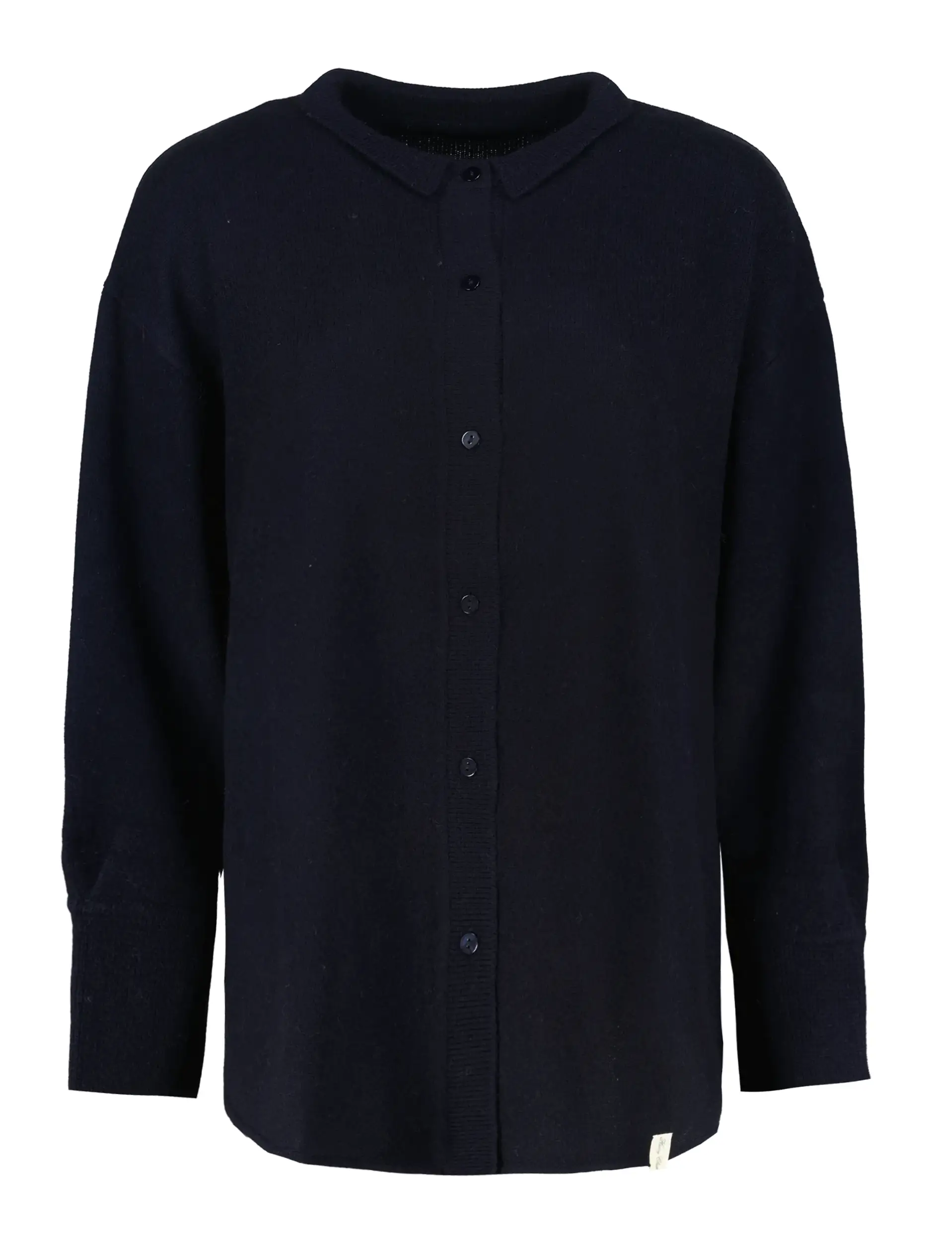 Strickjacke aus Kaschmir-Mix - Artikel Vorderseite - Farbe: Blau