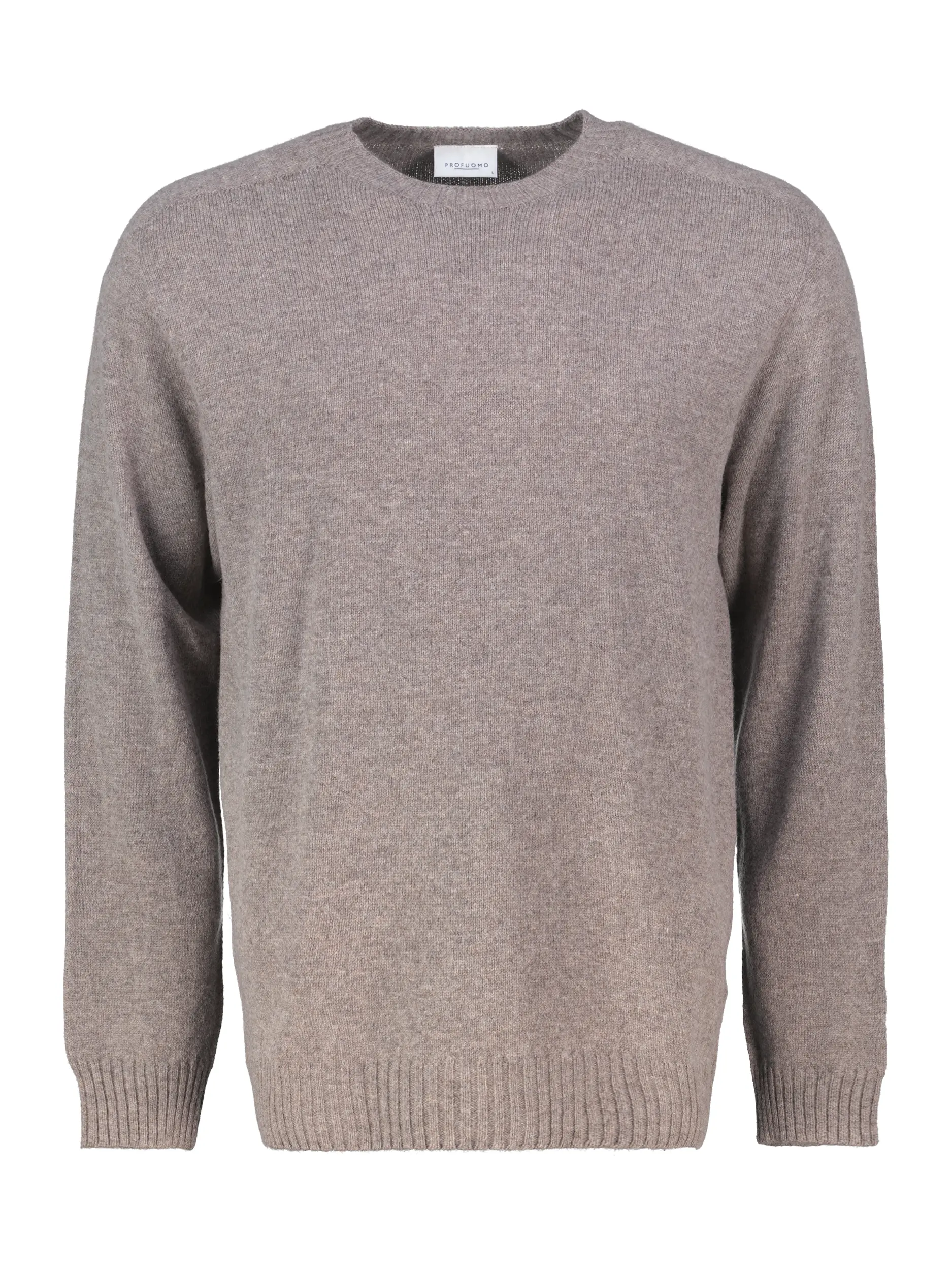 Pullover aus Woll-Mix langarm - Artikel Vorderseite - Farbe: Braun