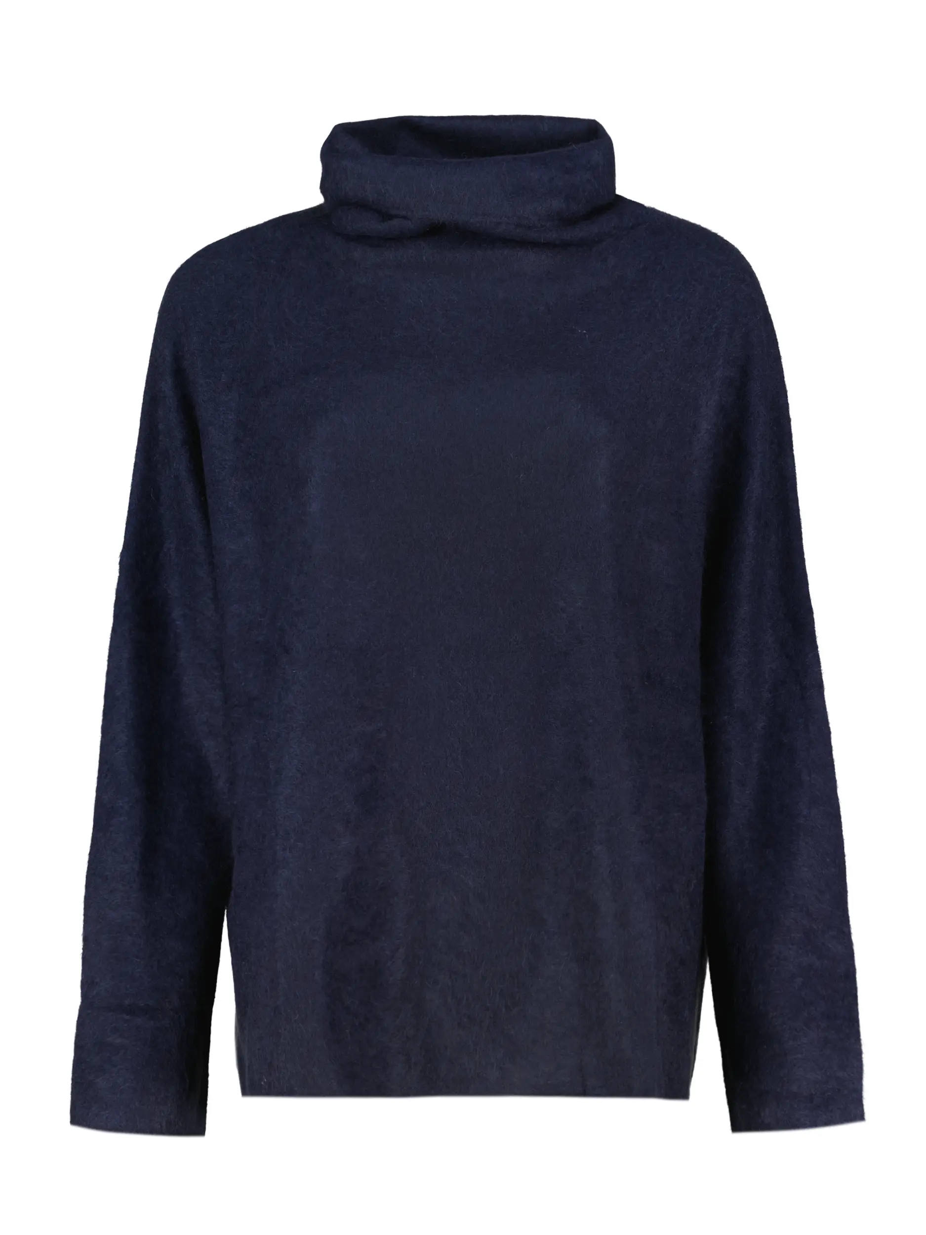 Rollkragenpullover aus Kaschmir langarm - Artikel Vorderseite - Farbe: Blau