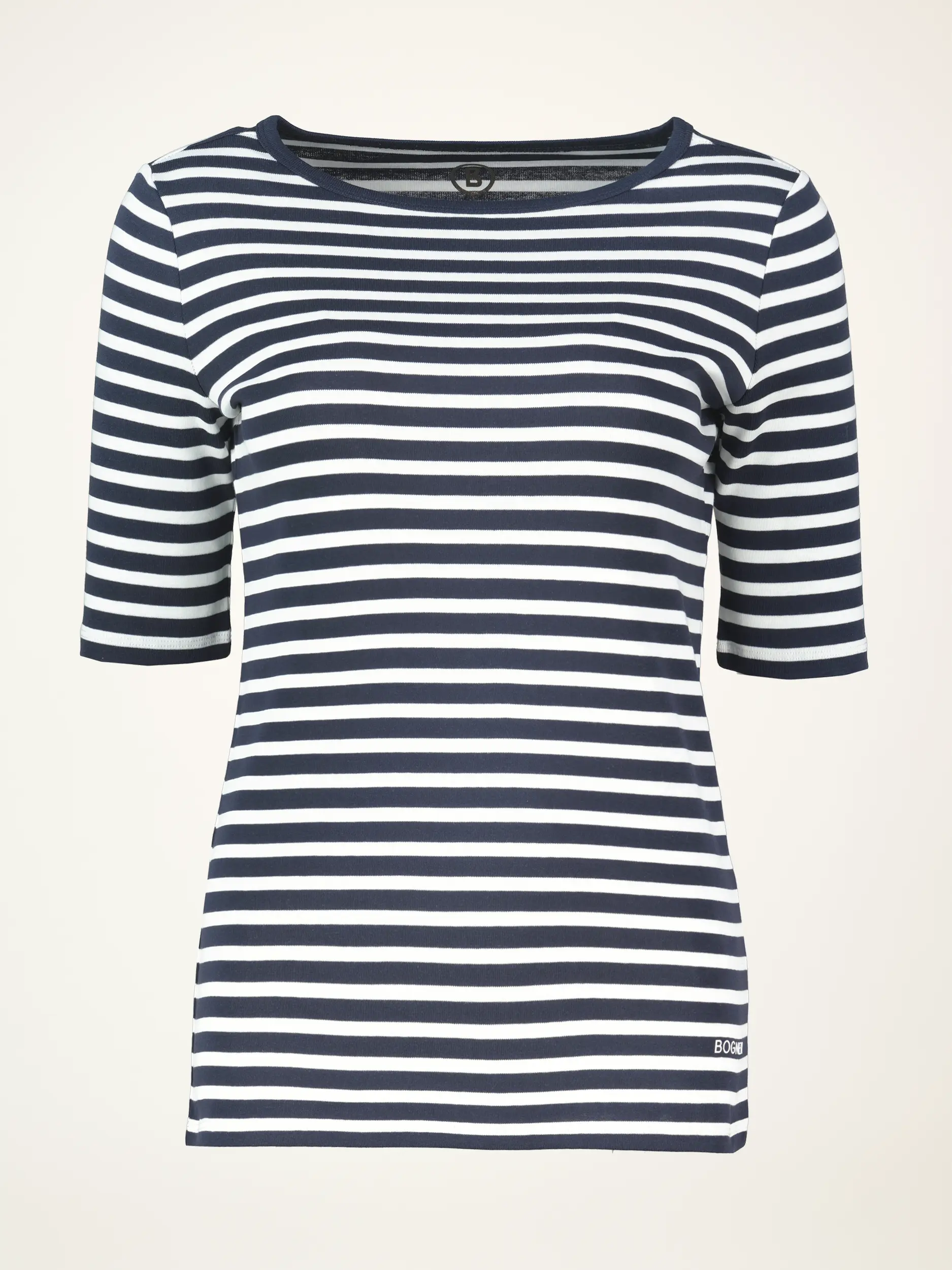 Gestreiftes T-Shirt 'Louna' 3/4-Arm - Artikelansicht