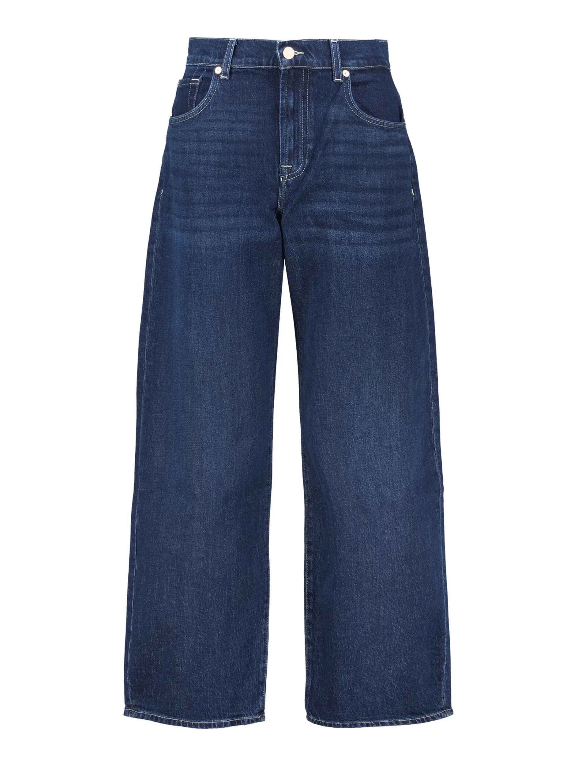 High Rise Barrel Jeans 'Bonnie' - Artikel Vorderseite - Farbe: Blau
