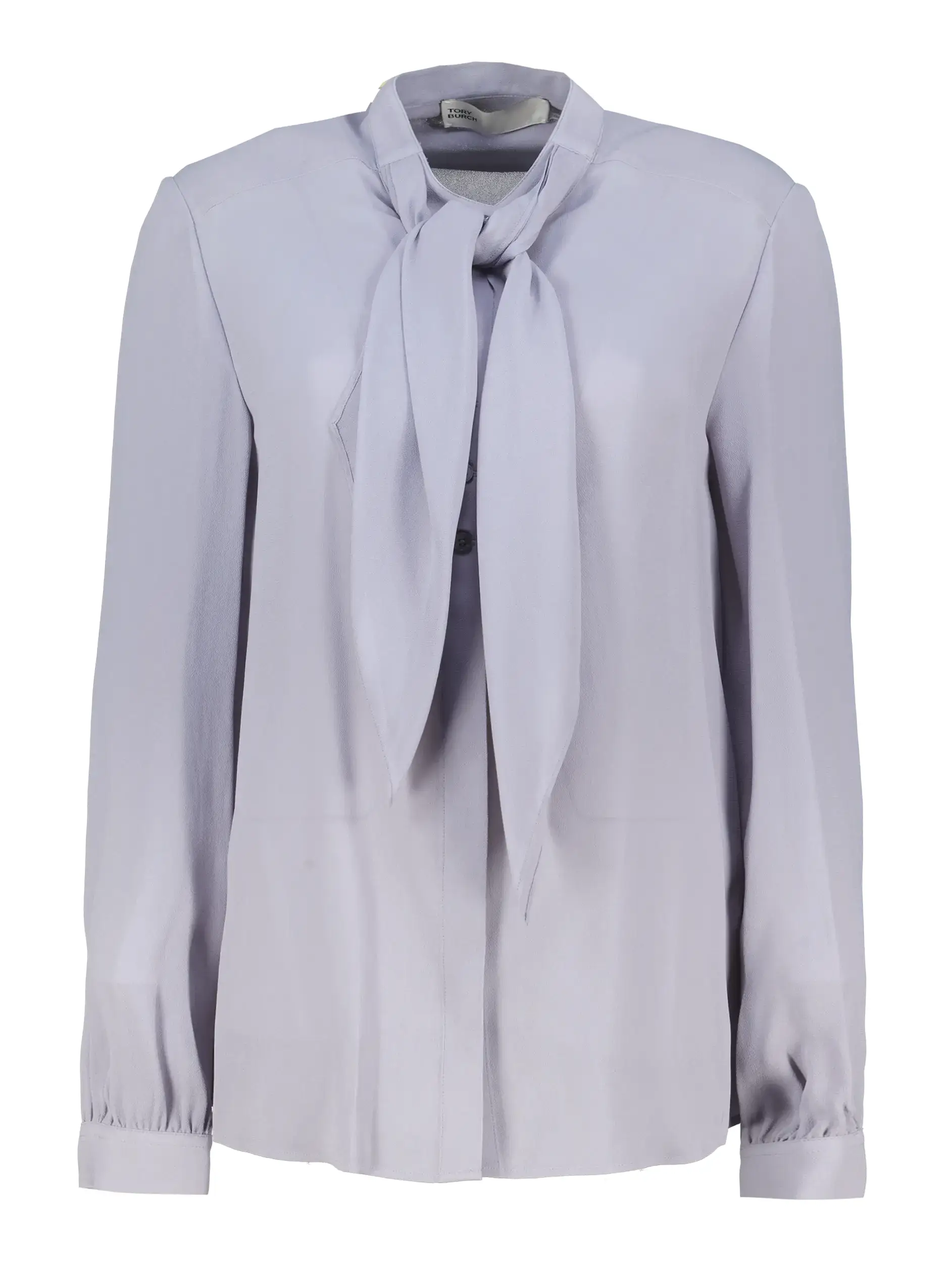 Schluppenbluse langarm - Artikel Vorderseite - Farbe: Grau