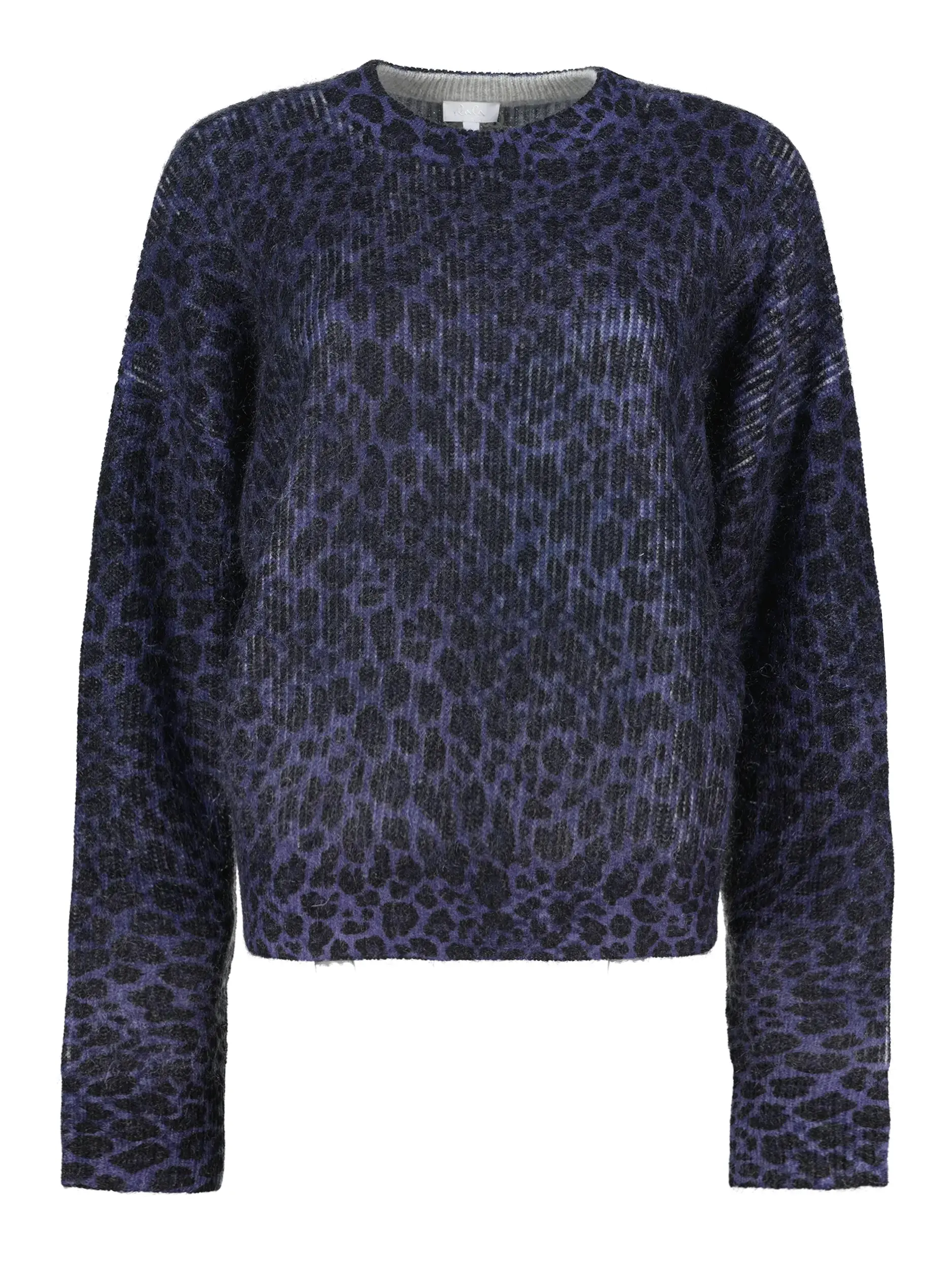 Pullover 'Kira' aus Woll-Mix langarm - Artikel Vorderseite - Farbe: Blau