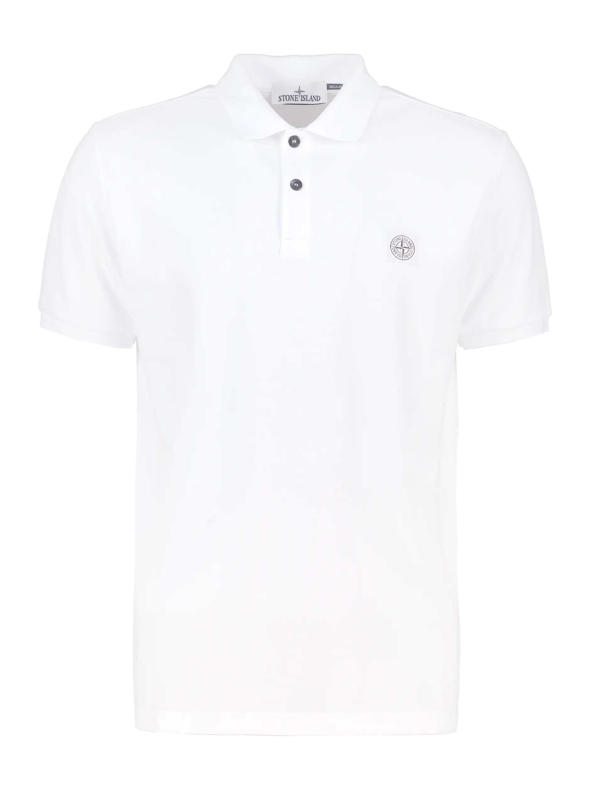 Poloshirt - Artikel Vorderseite - Farbe: Weiß