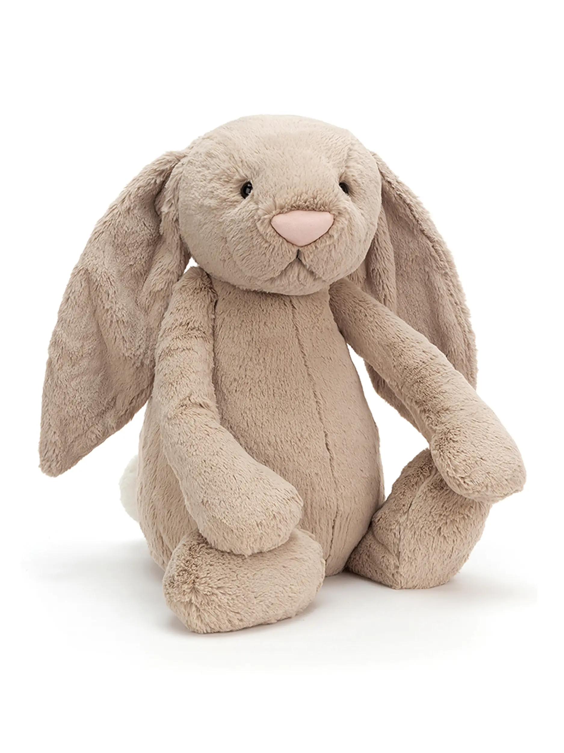 Jellycat-Stofftier 'Bashful Beige Bunny Really Big' - Artikel Vorderseite - Farbe: Beige