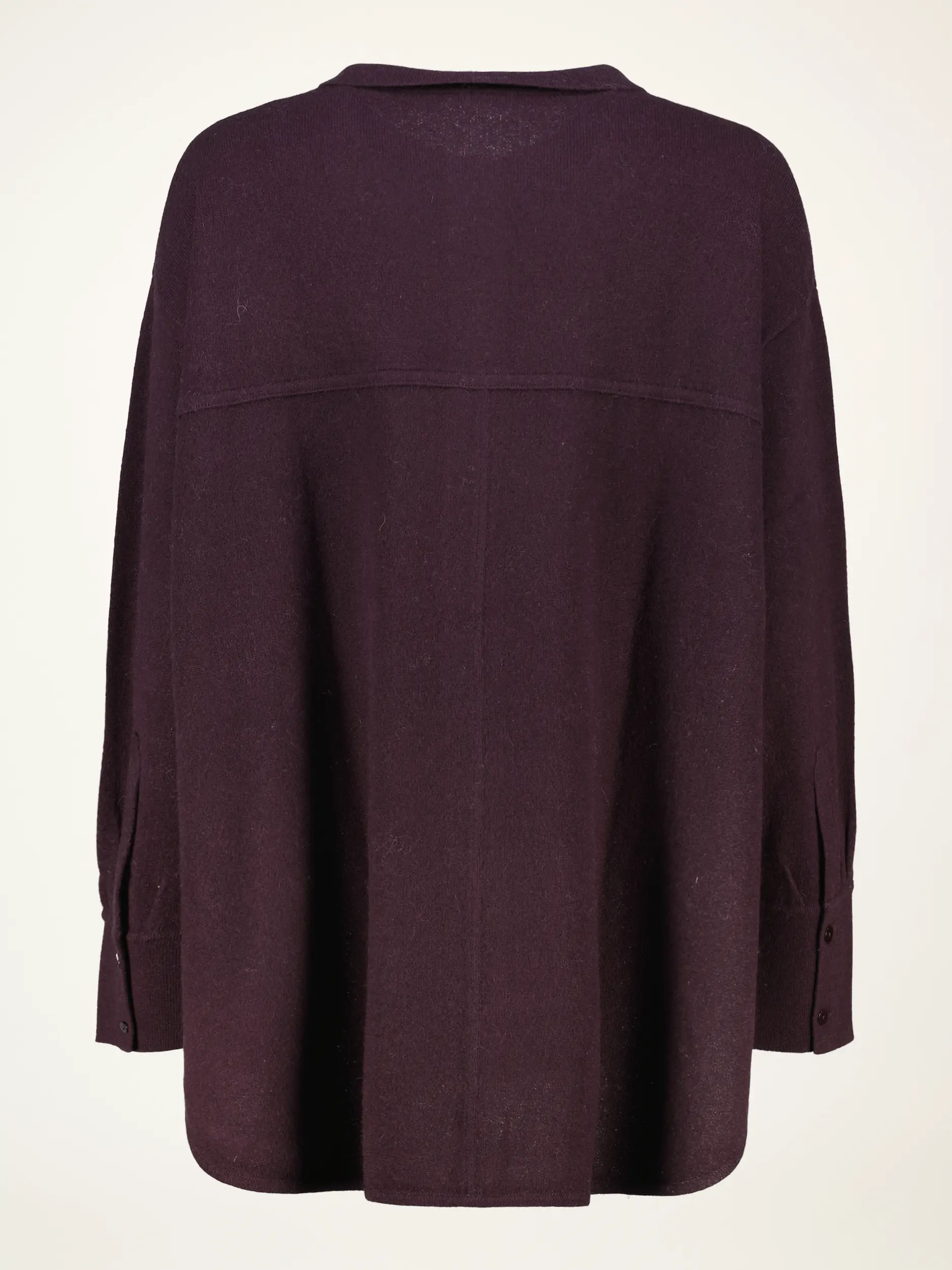 Strickjacke - Artikel Rückseite - Farbe: Rot