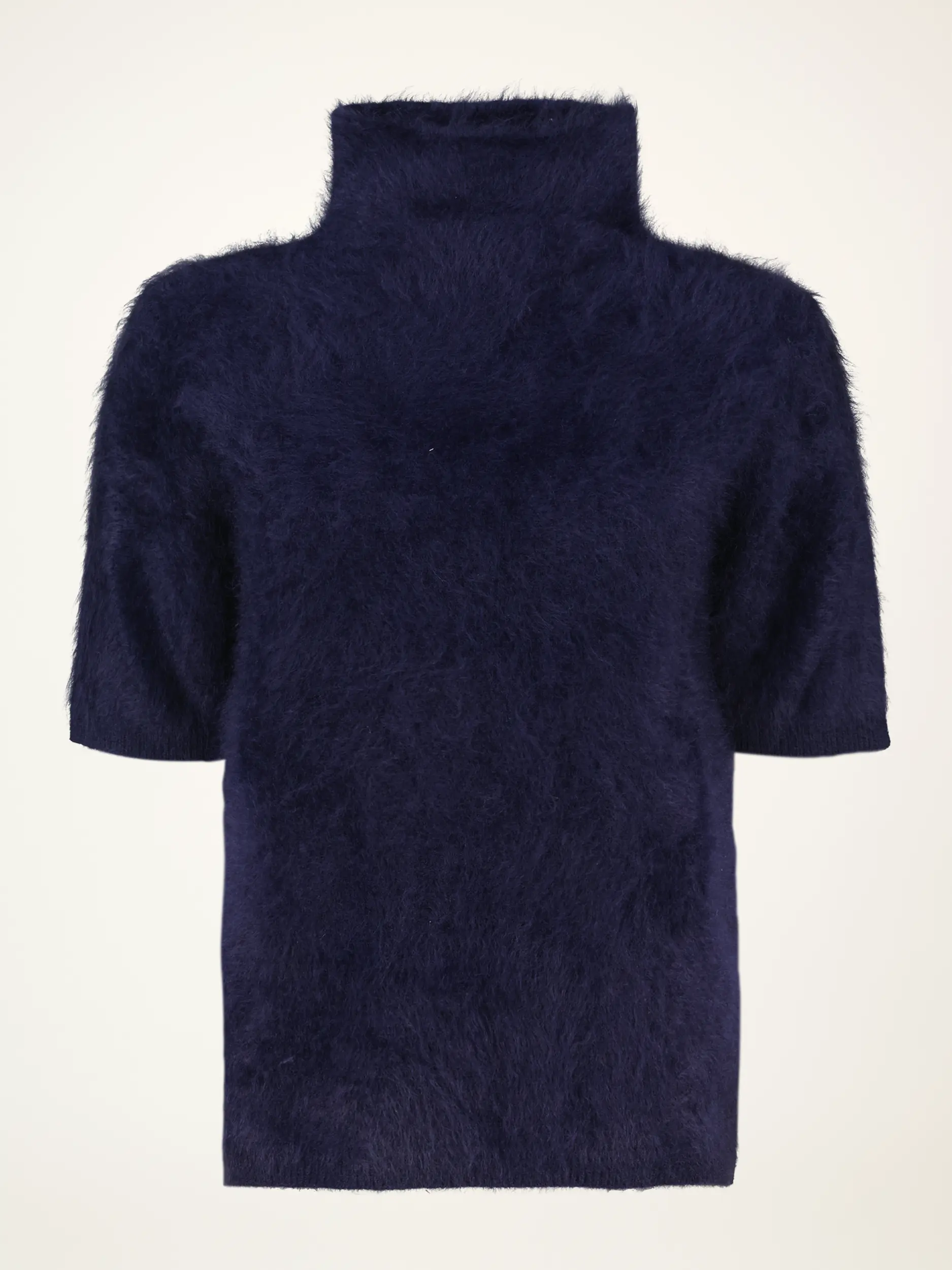 Pullover 'Madelene' aus Kaschmir kurzarm - Artikelansicht - Farbe: Blau