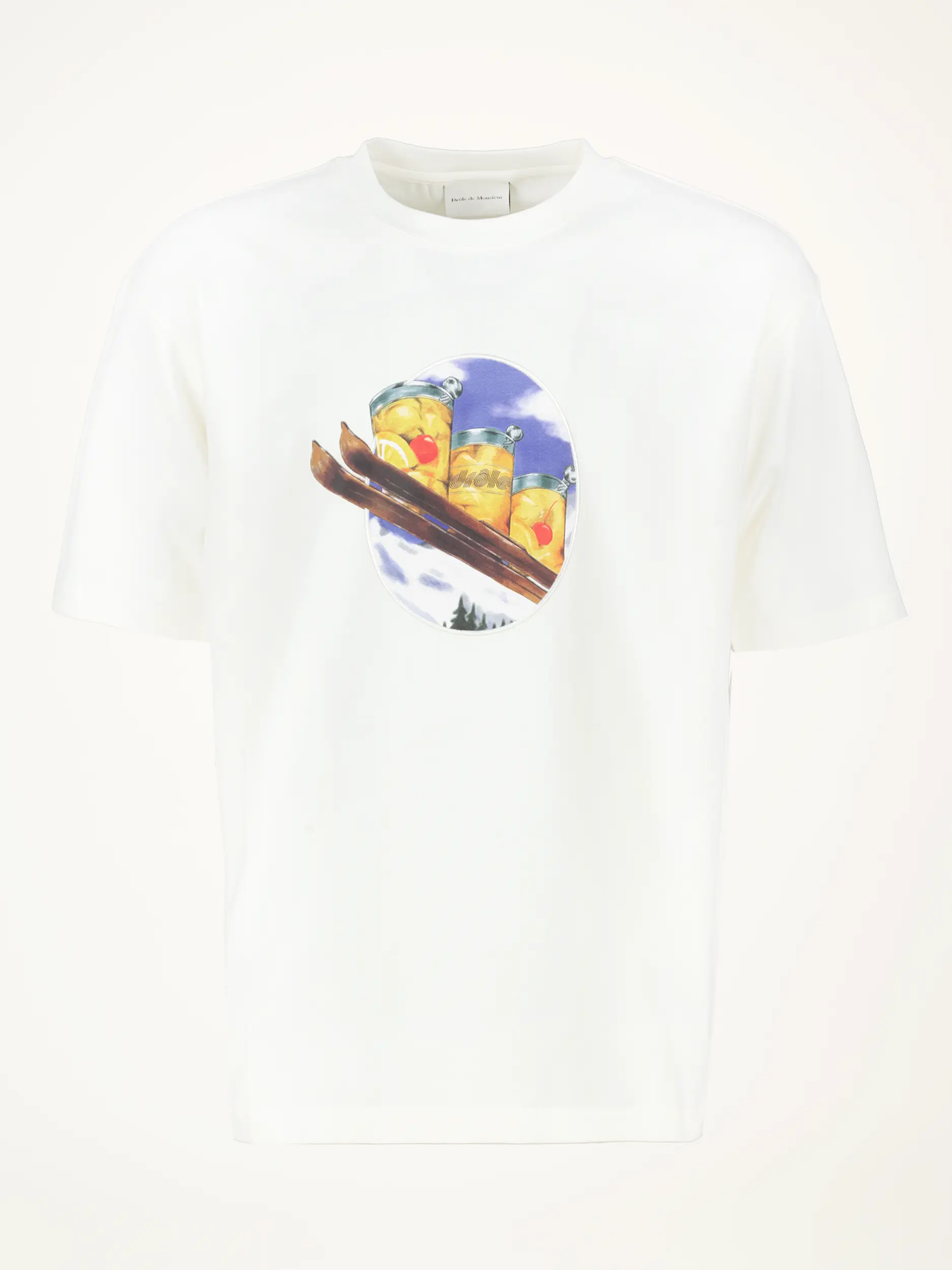 T-Shirt 'Ski' - Artikelansicht - Farbe: Beige