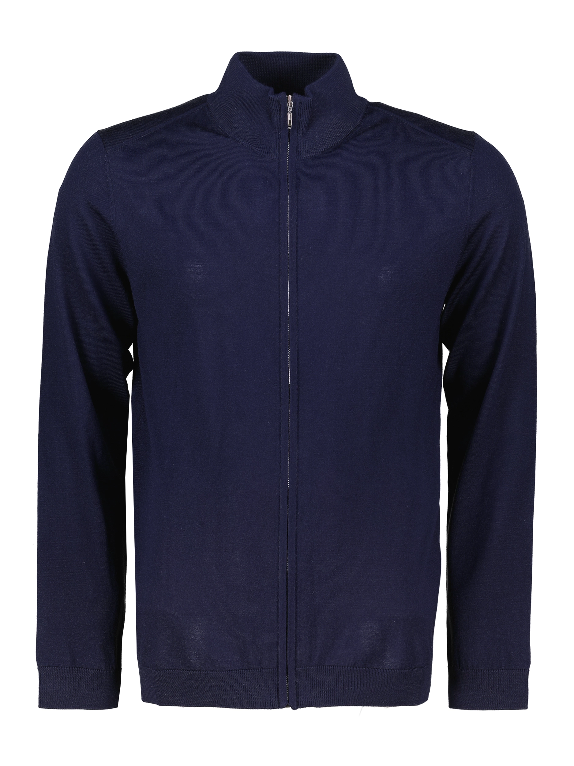 Strickjacke 'Capri' aus Merinowolle - Artikel Vorderseite - Farbe: Blau