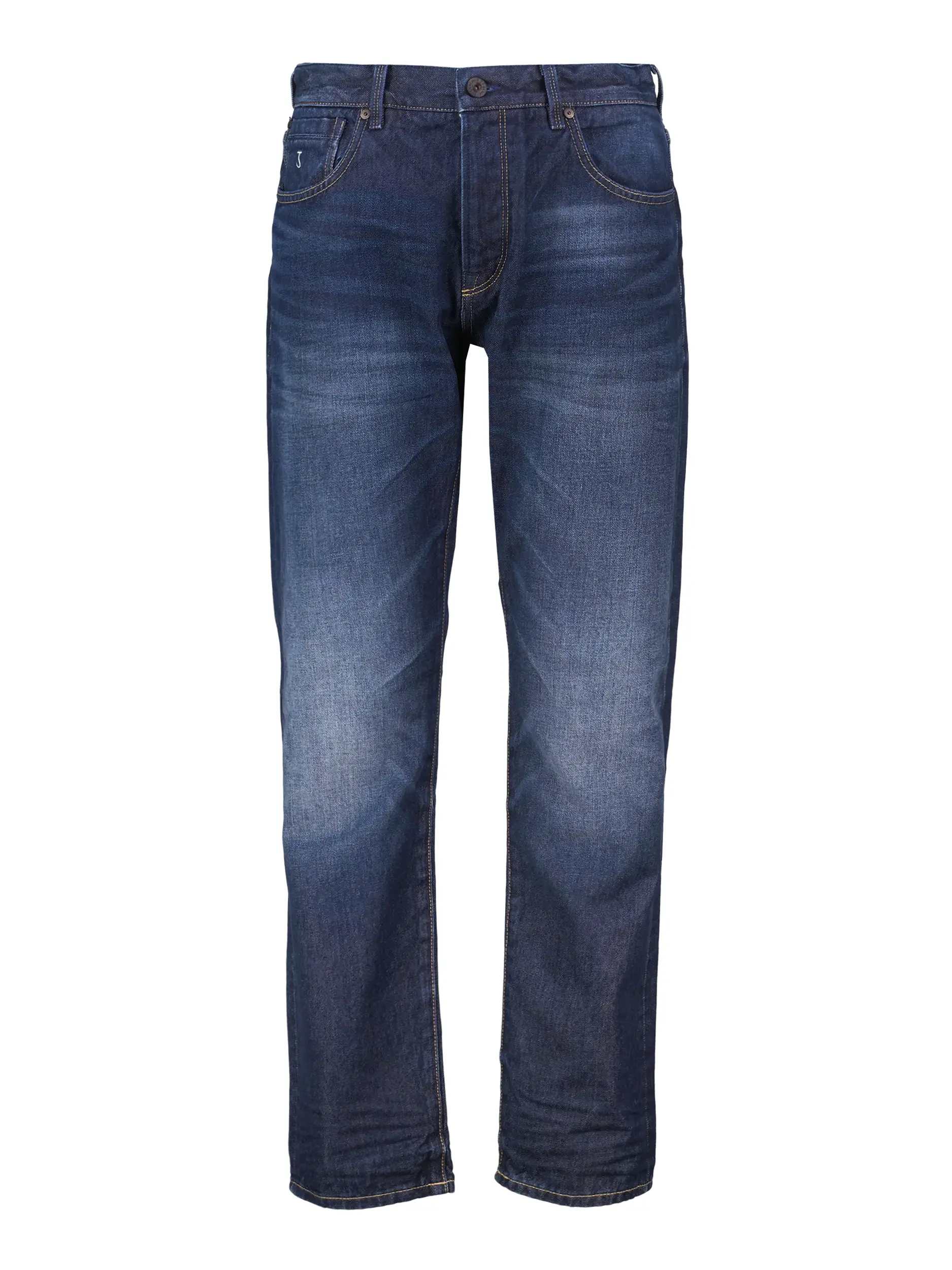Mid Rise Straight Leg Jeans 'Stockton Straight' - Artikel Vorderseite - Farbe: Blau