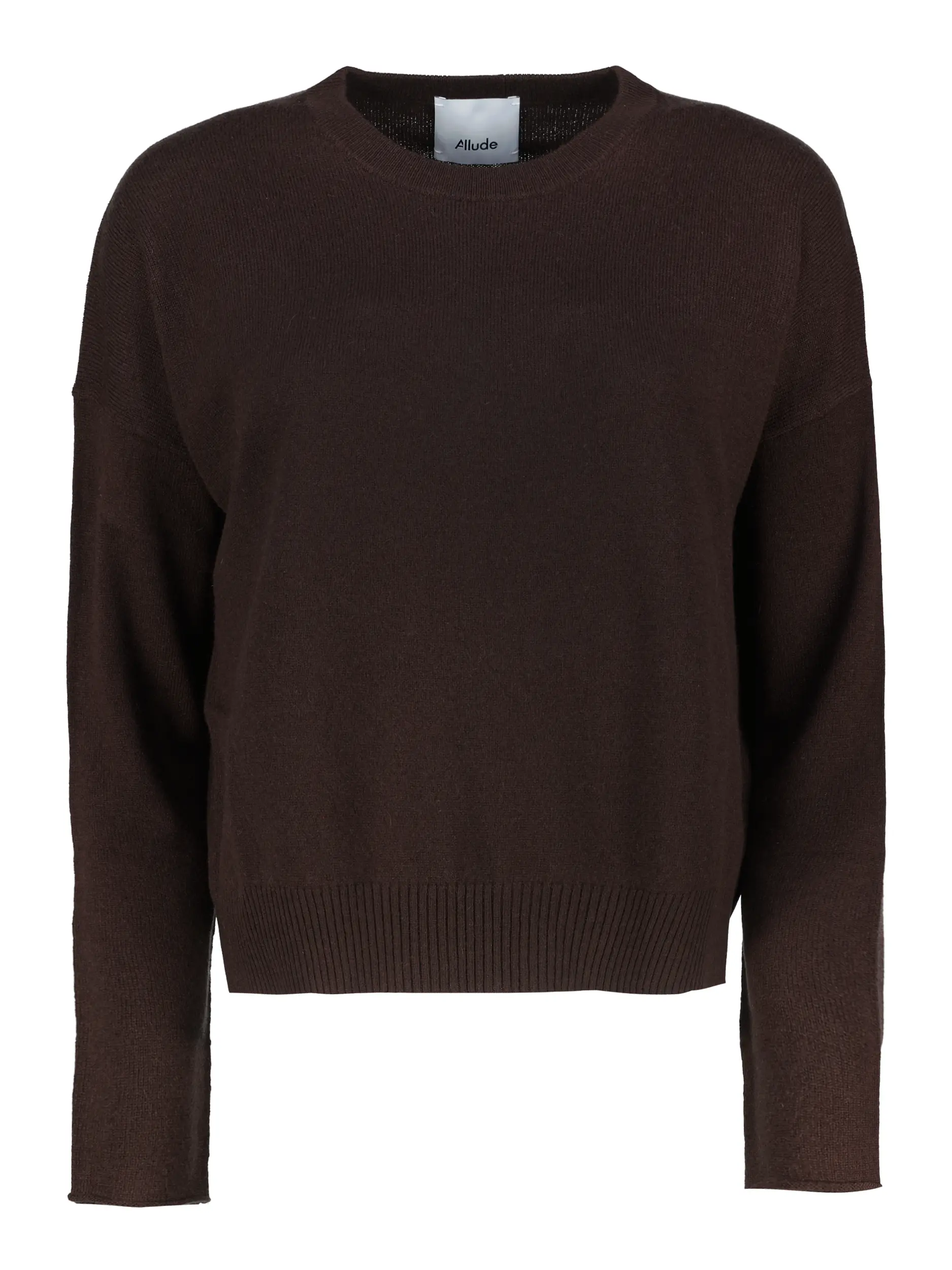 Pullover aus Kaschmir langarm - Artikel Vorderseite - Farbe: Braun