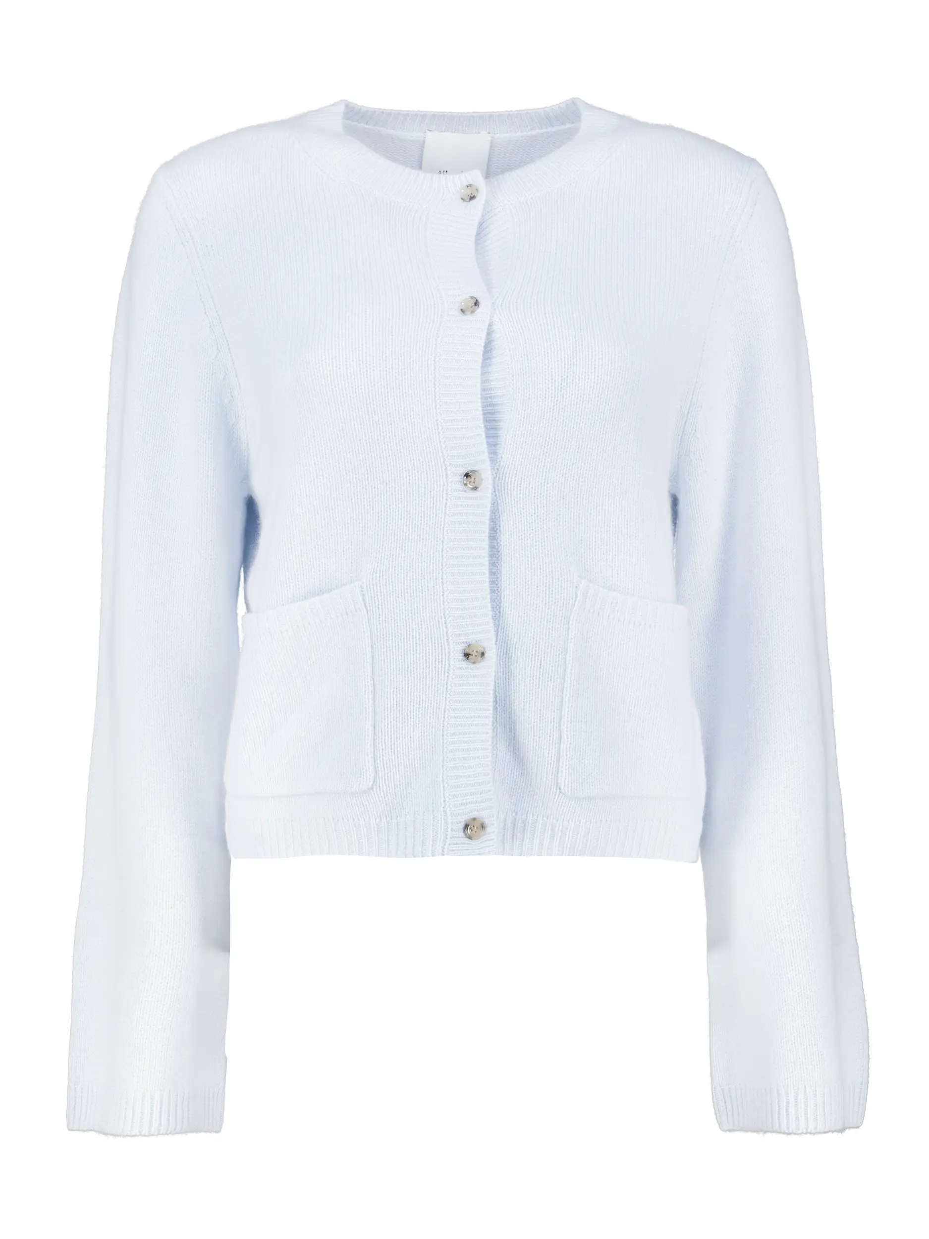 Strickjacke aus Kaschmir - Artikel Vorderseite - Farbe: Blau