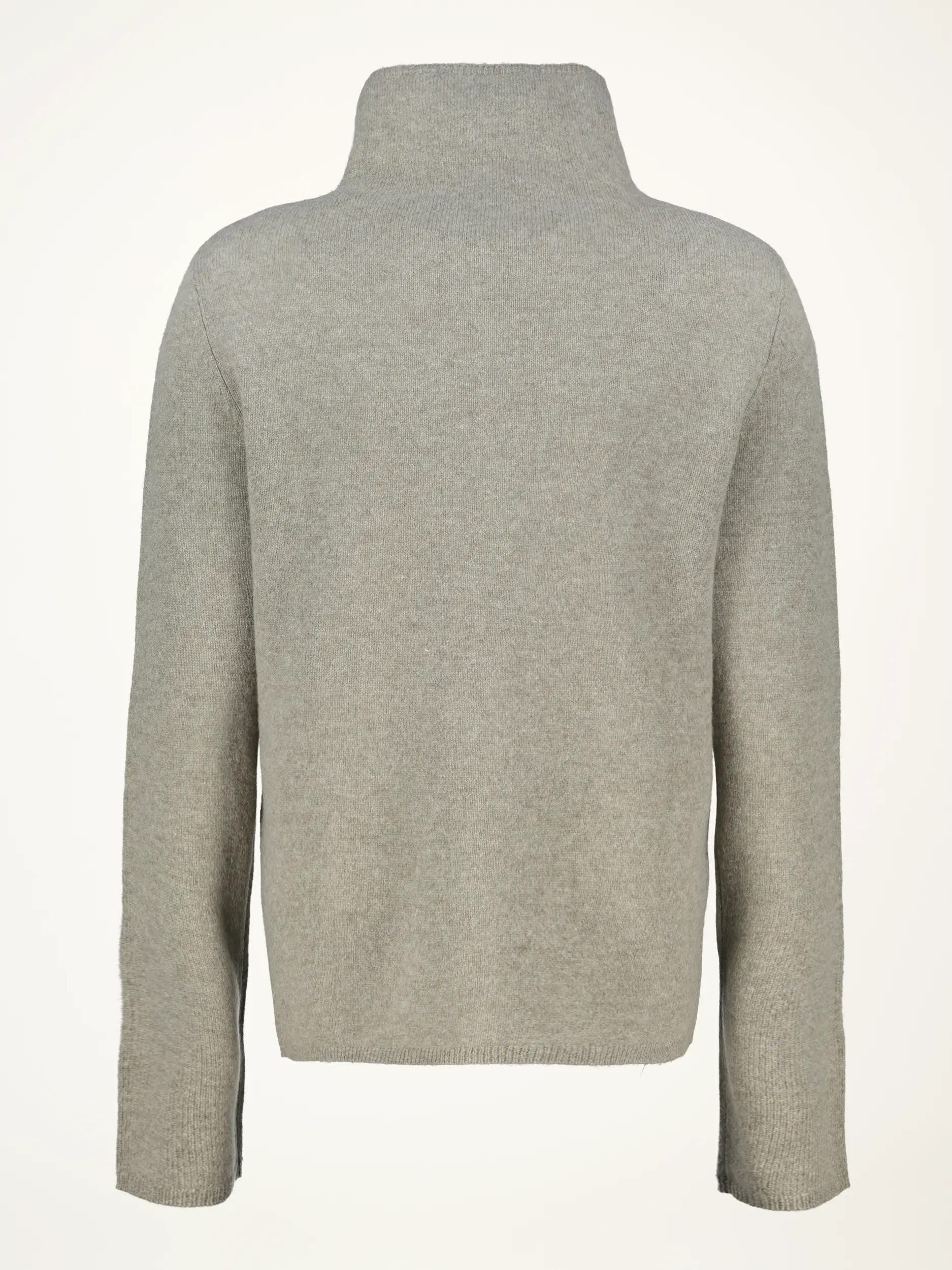 Pullover aus Kaschmir langarm - Artikel Rückseite - Farbe: Grün